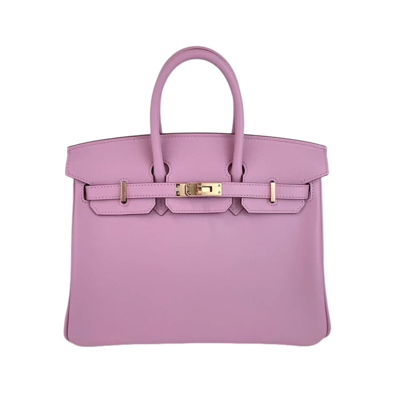 Hermès Hermes Birkin 25 Mauve Sylvestre Swift RGHW #Z SKCB-109621