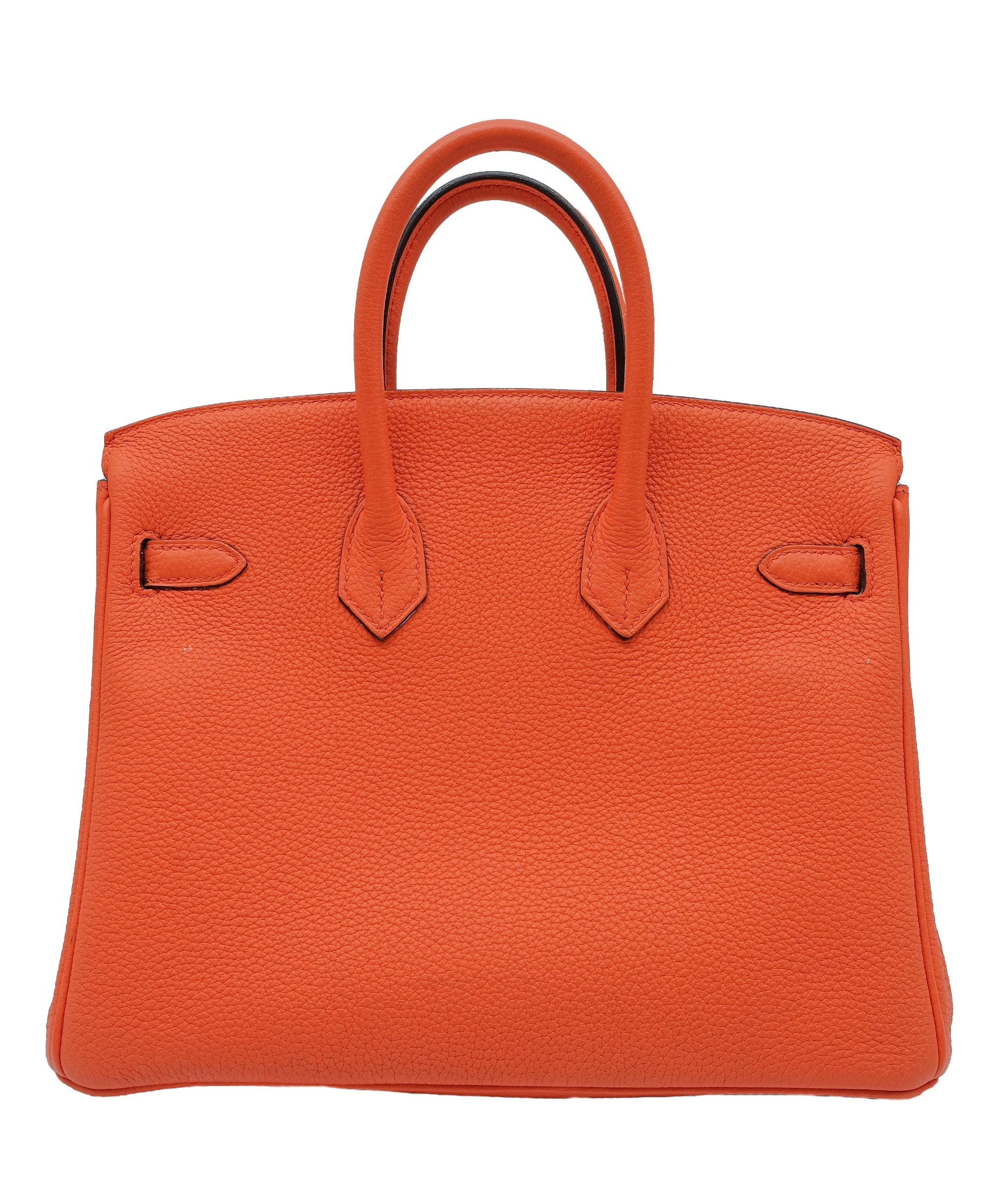 Hermès Hermes Birkin 25 Orange Poppy Togo GHW RJC3727