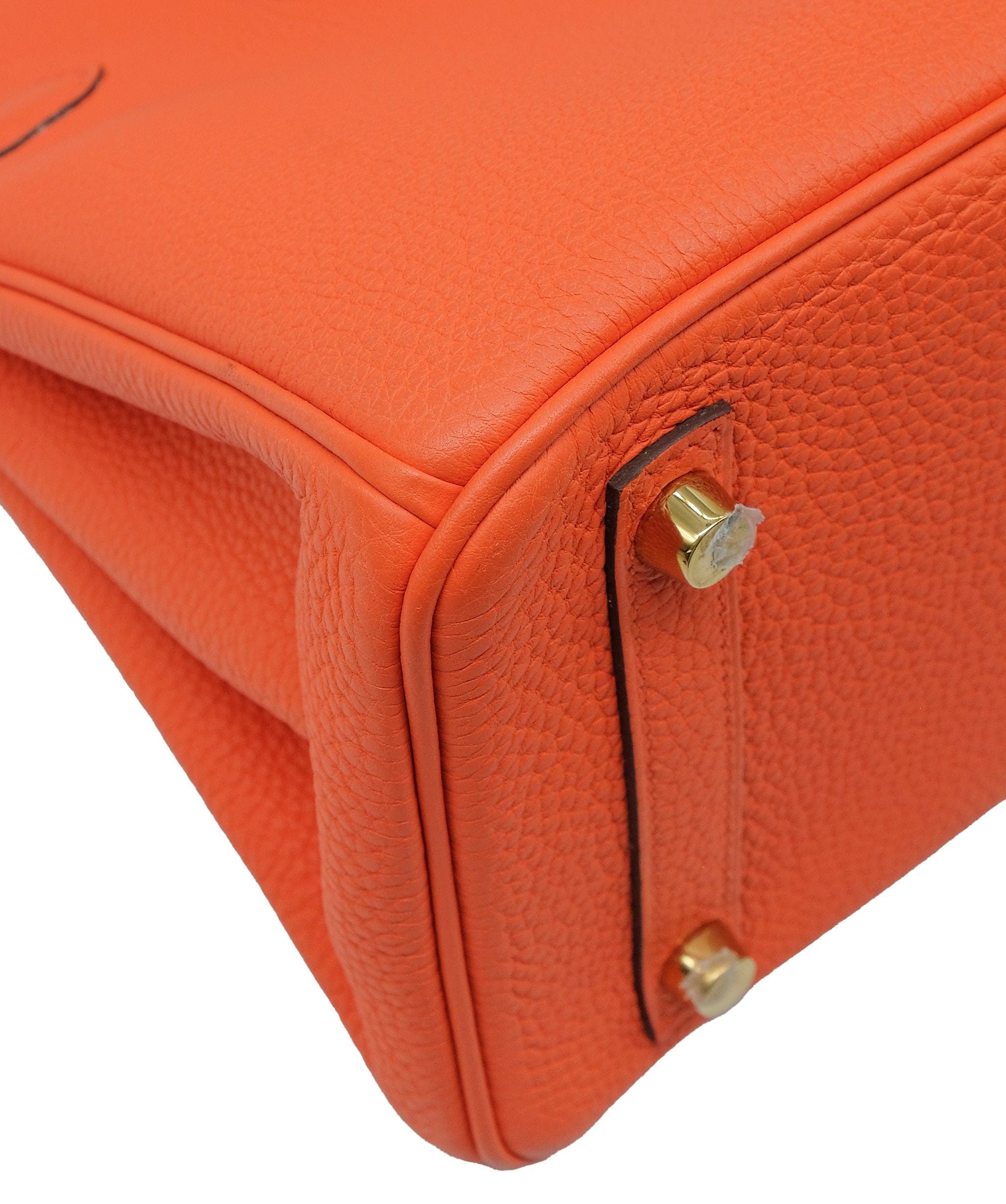 Hermès Hermes Birkin 25 Orange Poppy Togo GHW RJC3727