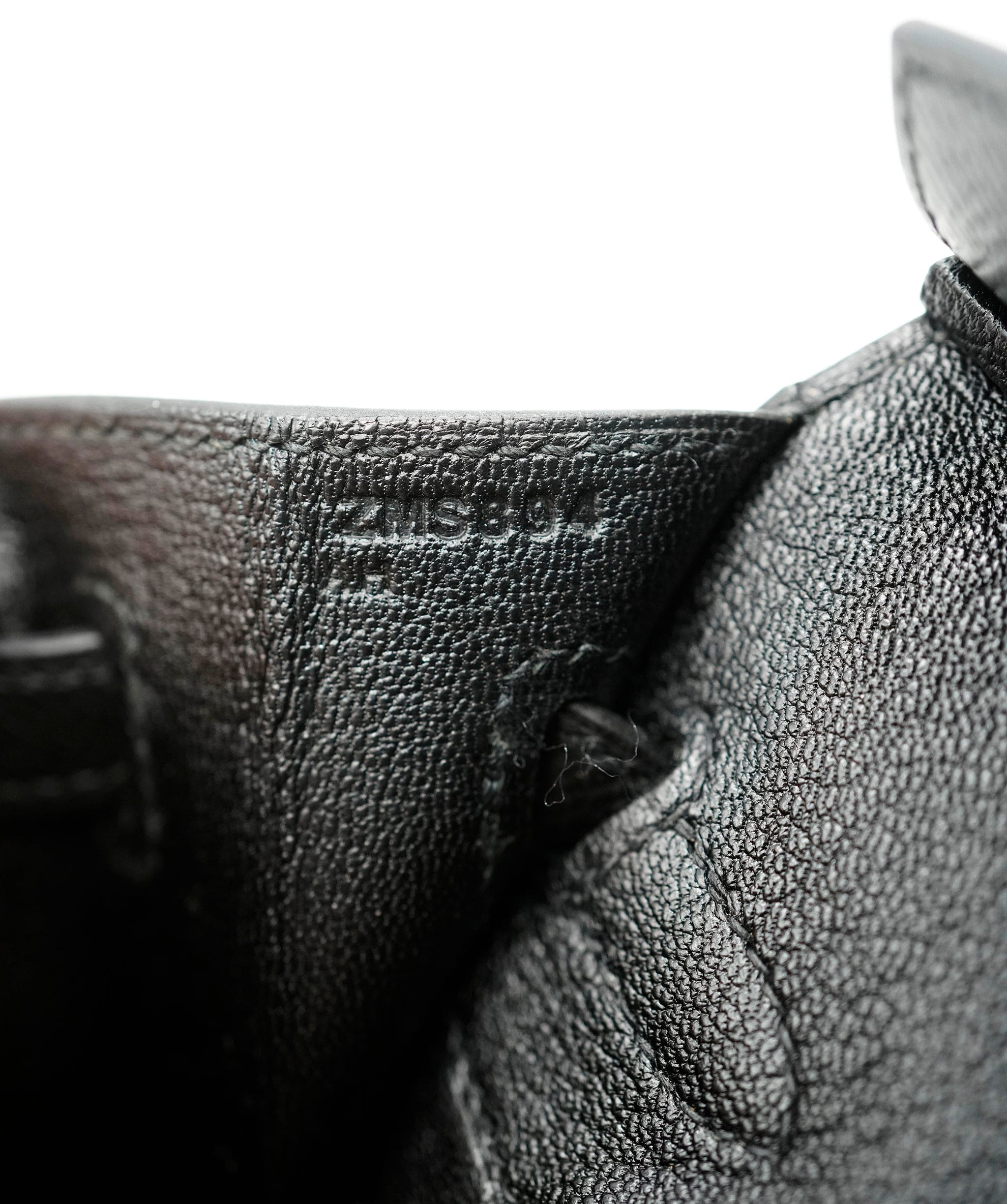 Hermès Hermès Birkin 25 Sellier Black Epsom GHW #B SKC1770