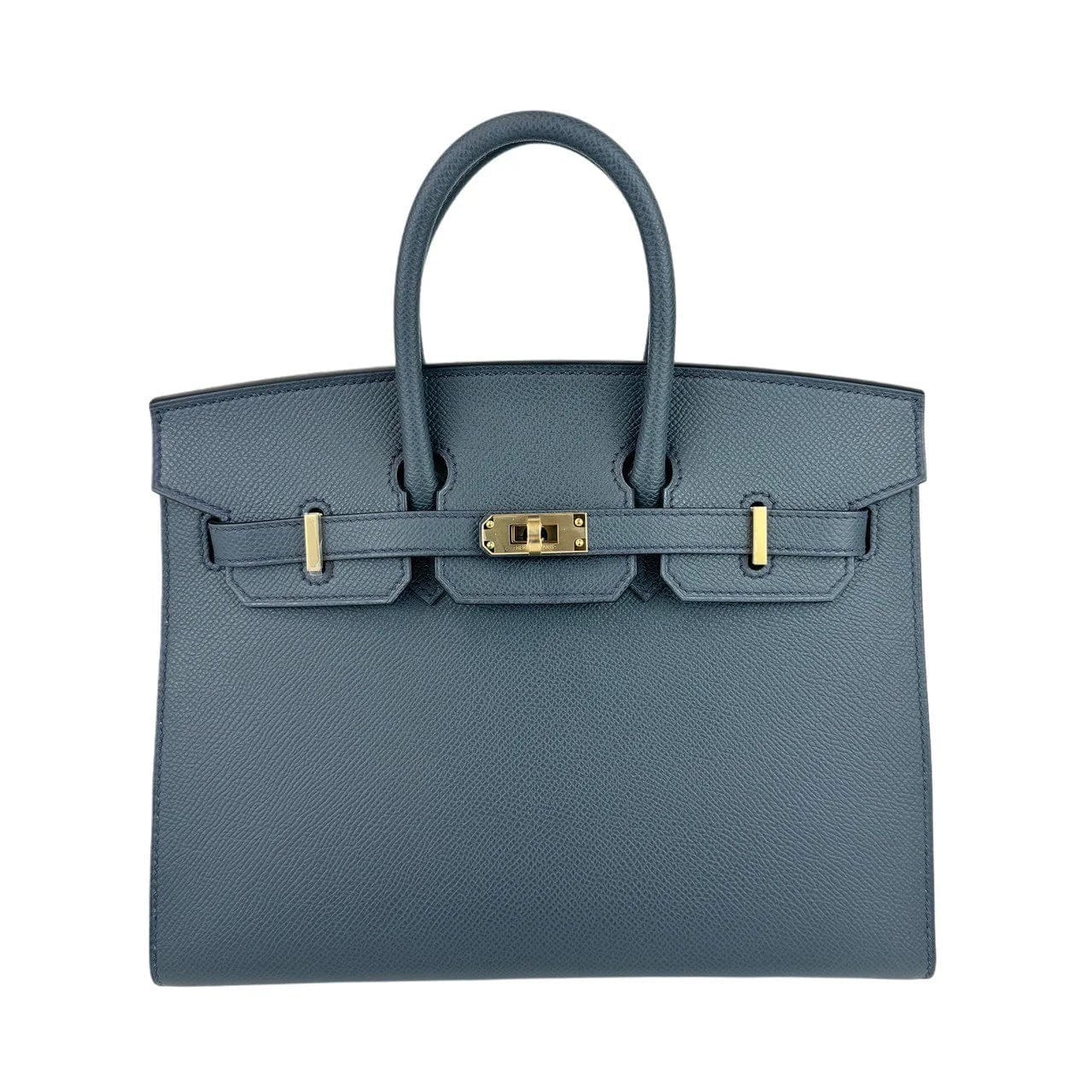 Hermès Hermes Birkin 25 Sellier Gris Misty Epsom PMBHW #B SKCB-121794