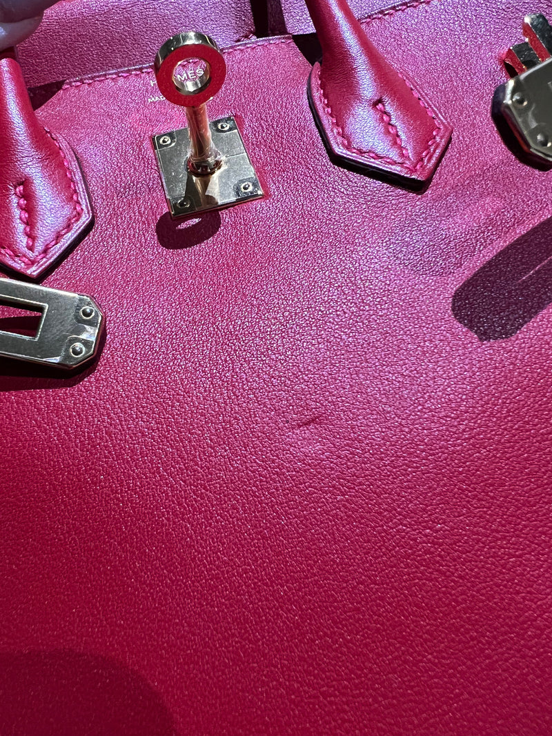 Hermes Birkin 25 Swift Rouge Vif GHW SYCN1019 LuxuryPromise