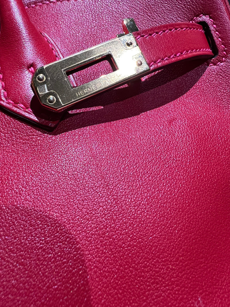 Hermes Birkin 25 Swift Rouge Vif GHW SYCN1019 LuxuryPromise