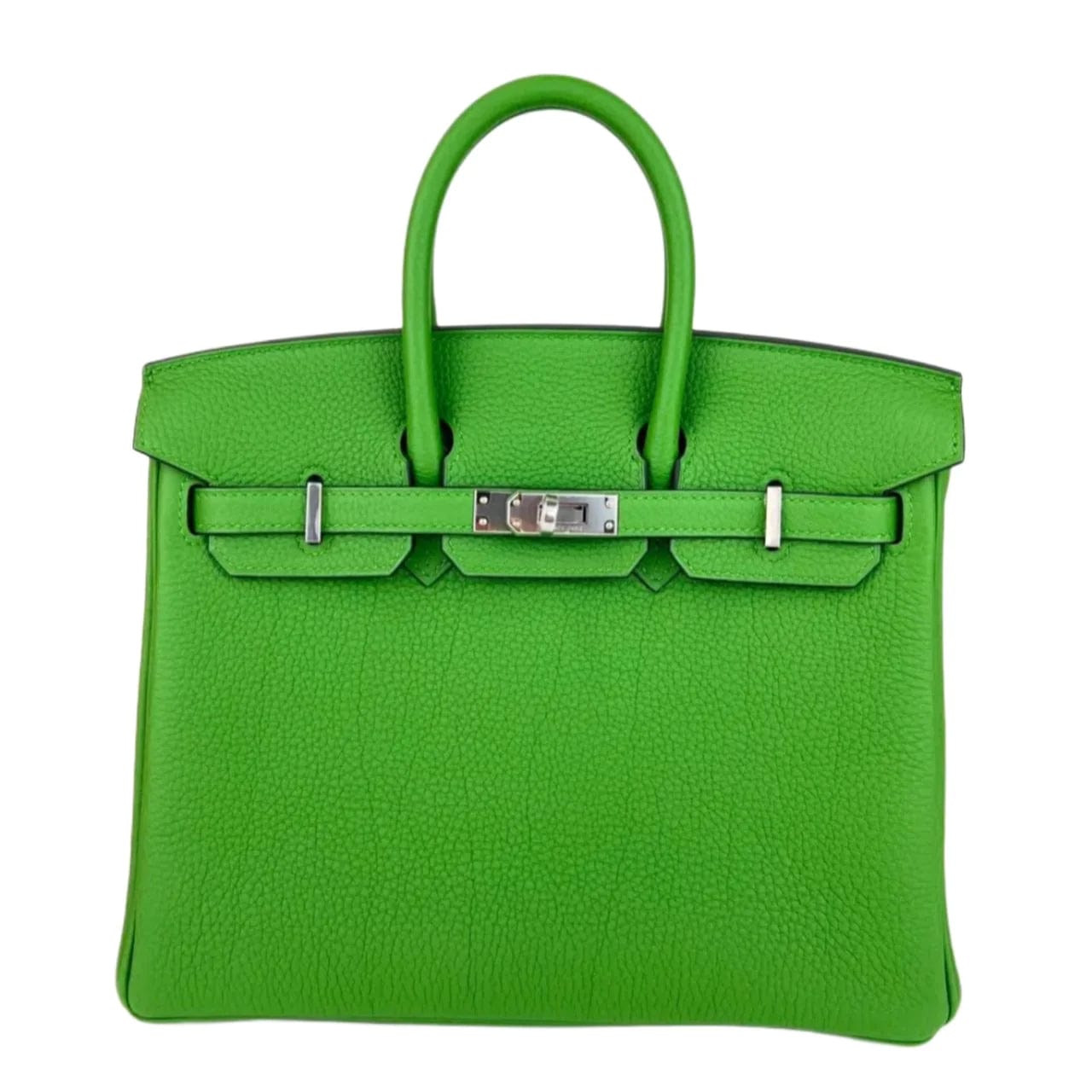 Hermès Hermes Birkin 25 Vert Yucca Togo PHW #B SKCB-072415
