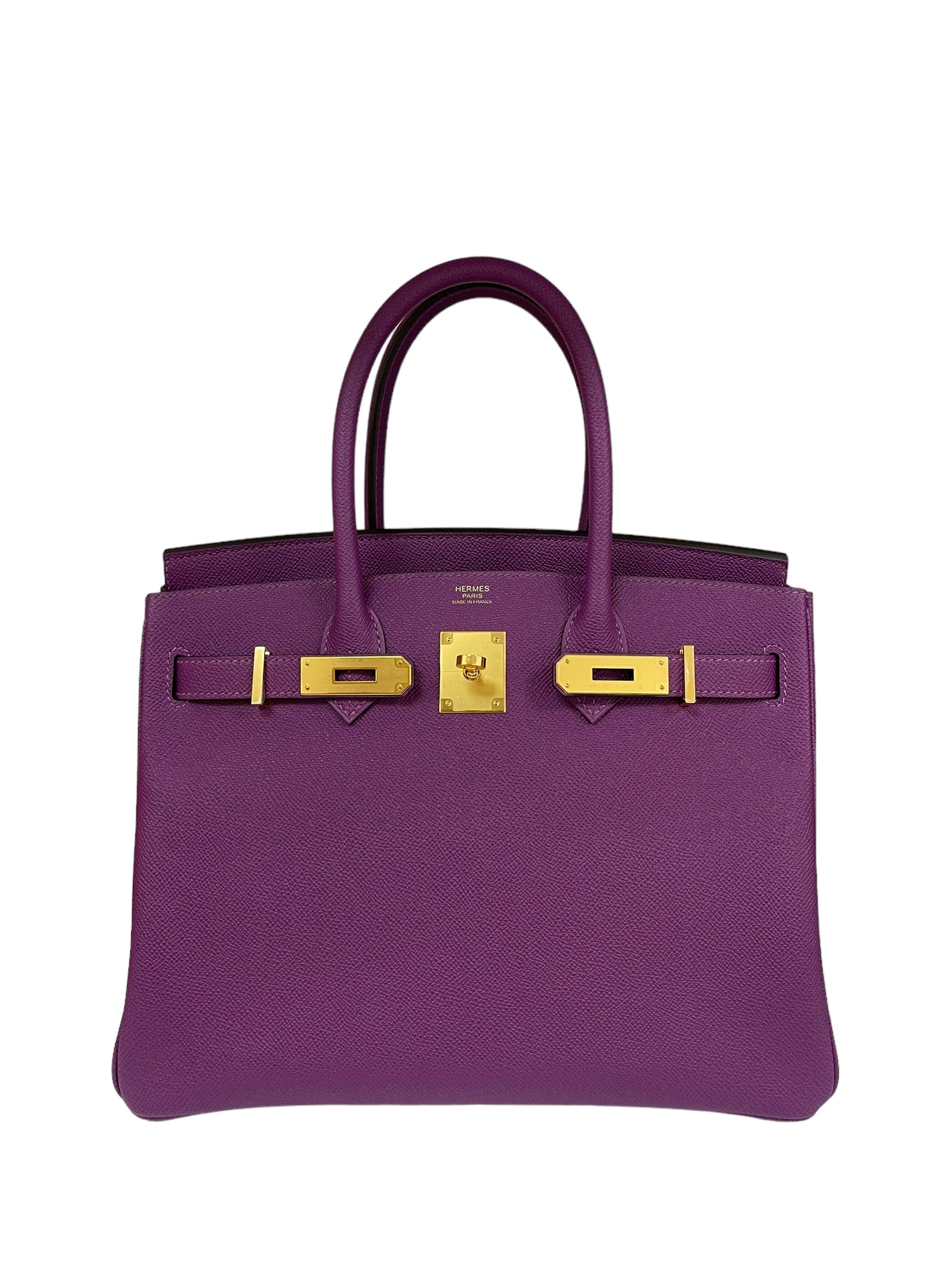 Hermès Hermes Birkin 30 Anemone Epsom GHW #Y SKL1724