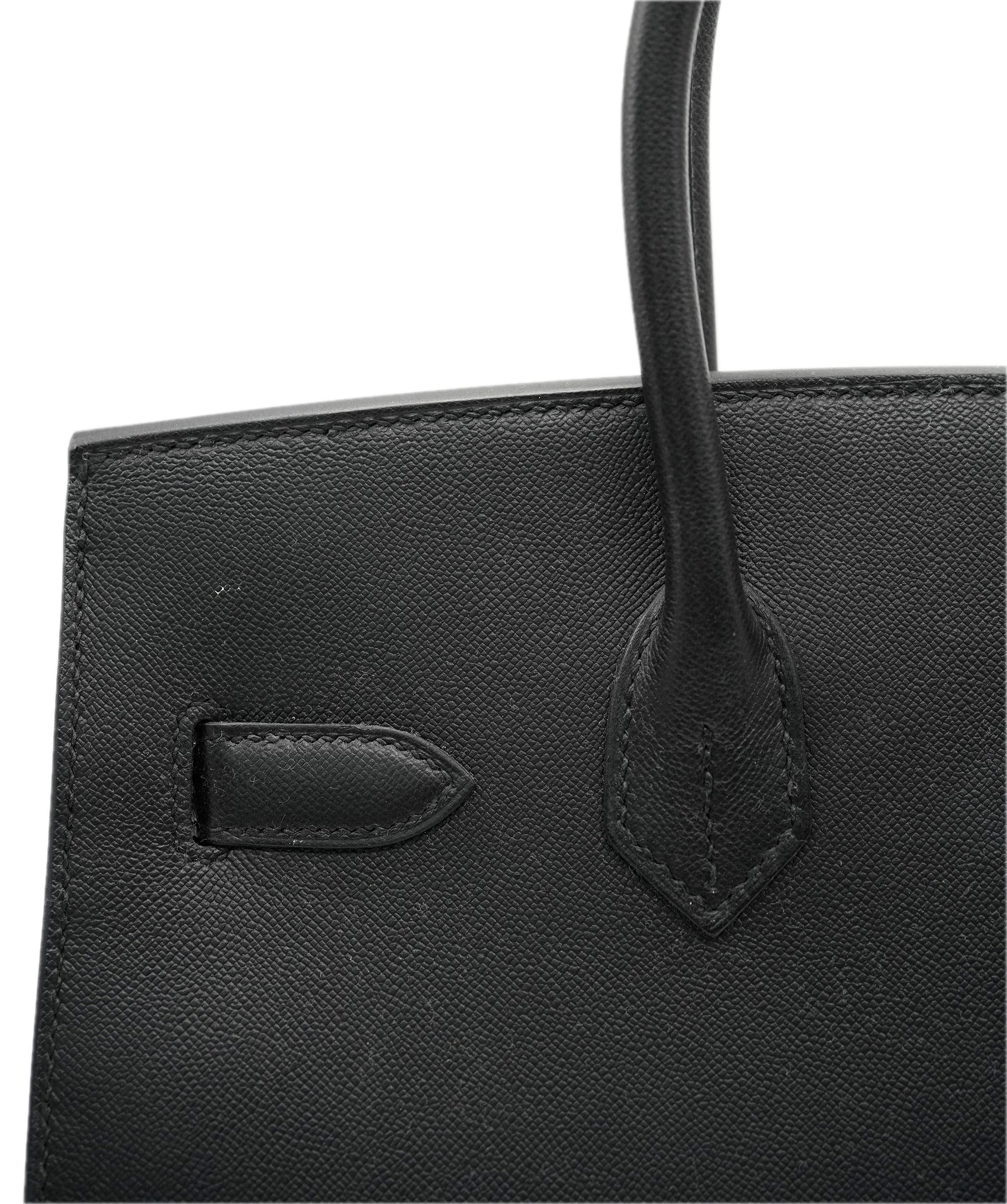 Hermès Hermes birkin 30 black sellier with PHW - AJC0764