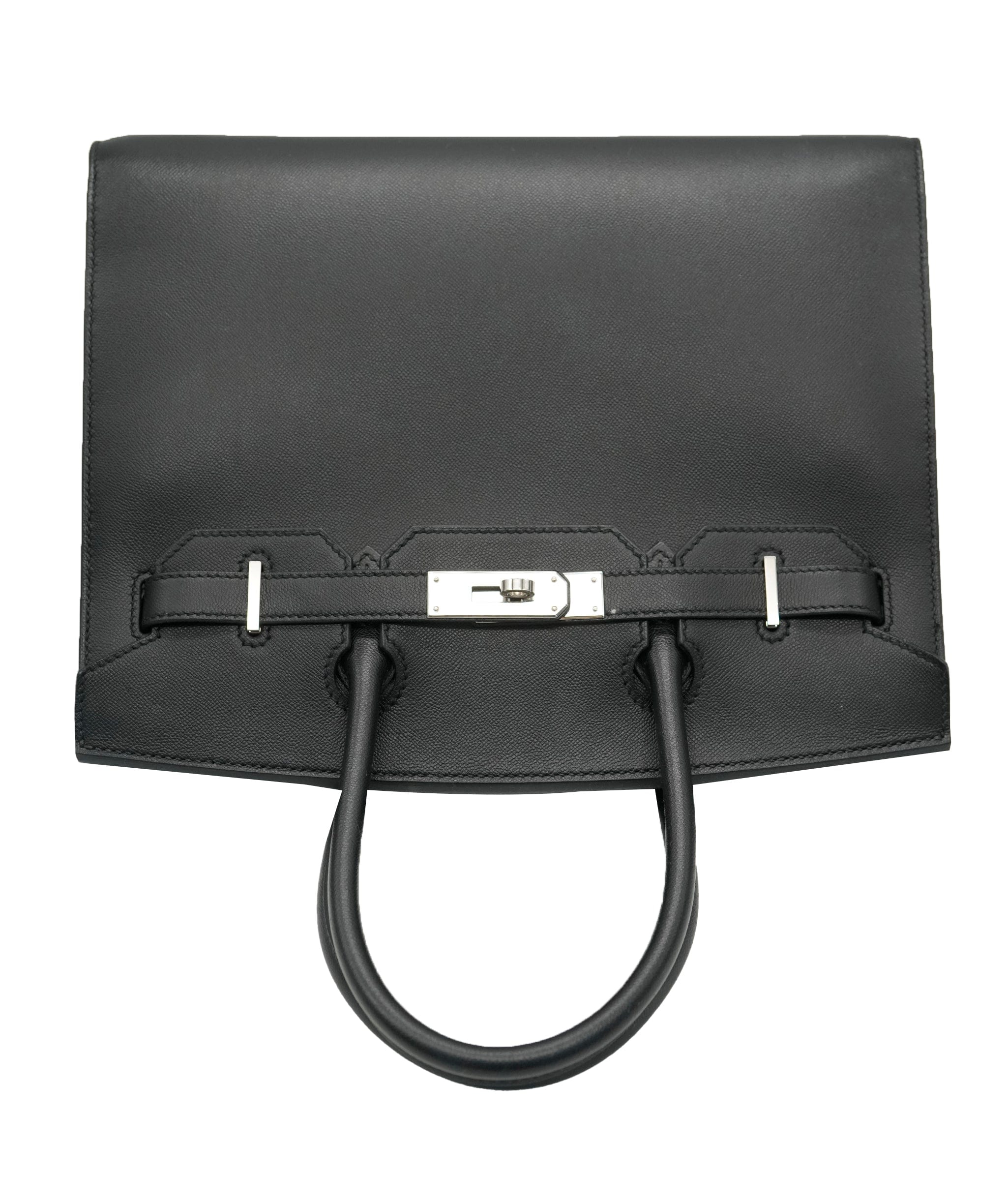 Hermès Hermes birkin 30 black sellier with PHW - AJC0764