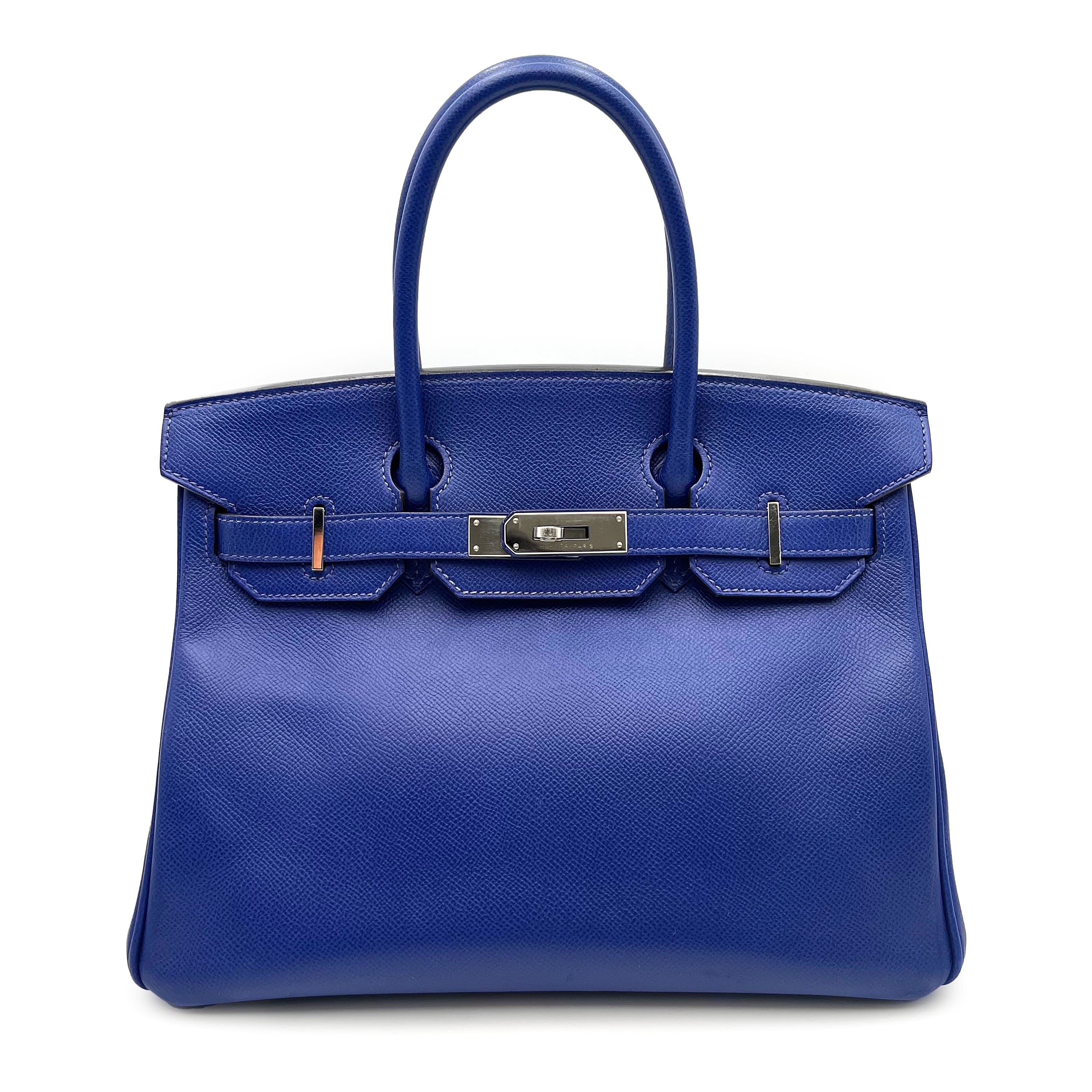 Hermès Hermes Birkin 30 Blue electrique epsom  AVC1985