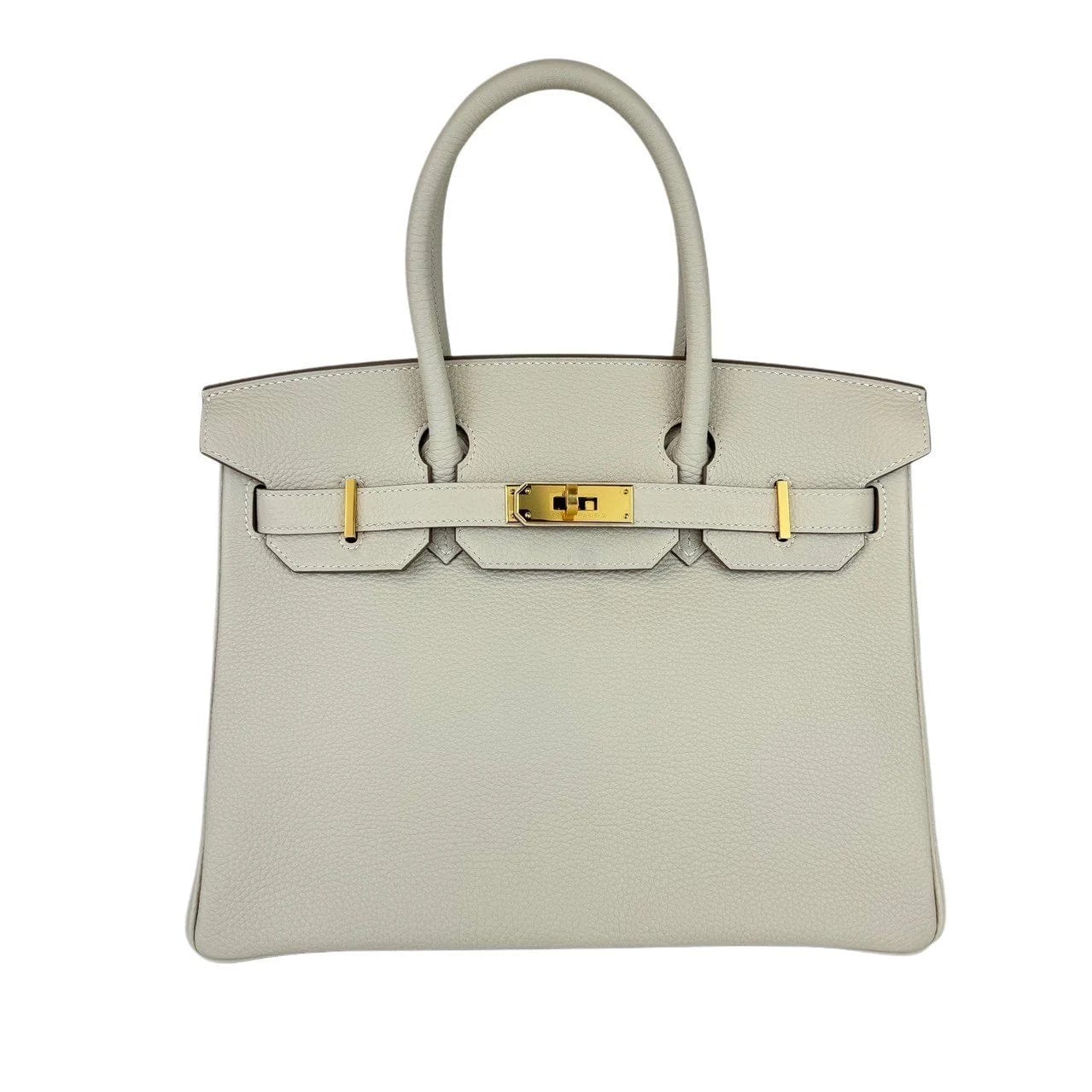 Hermès Hermes Birkin 30 Craie Togo GHW #B SKCB-113875