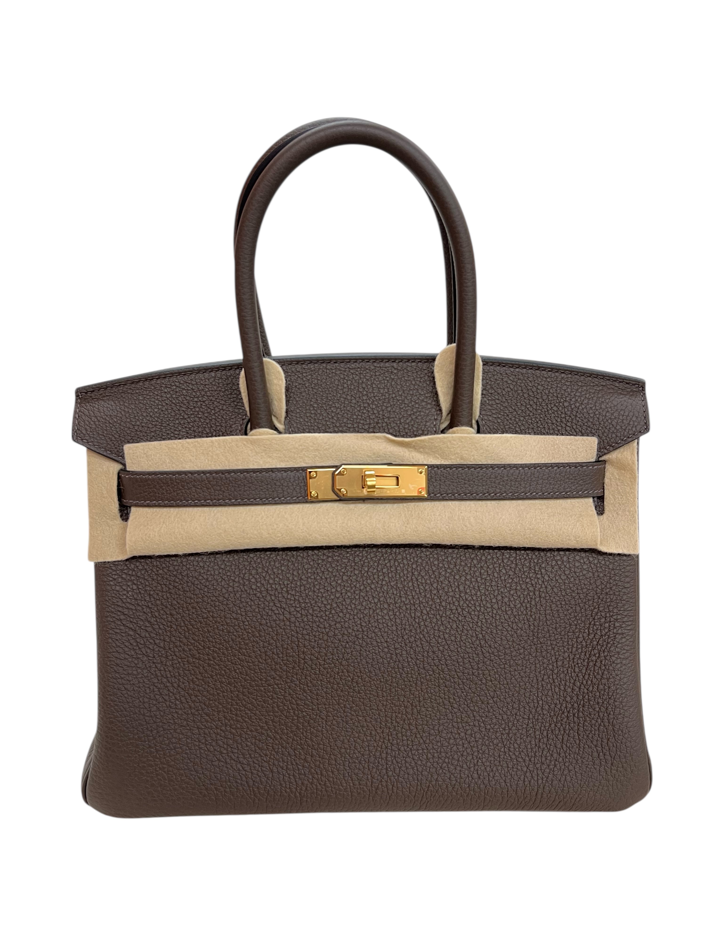 Hermès Hermes Birkin 30 Ecorce Togo GHW #W SKCJB-282514