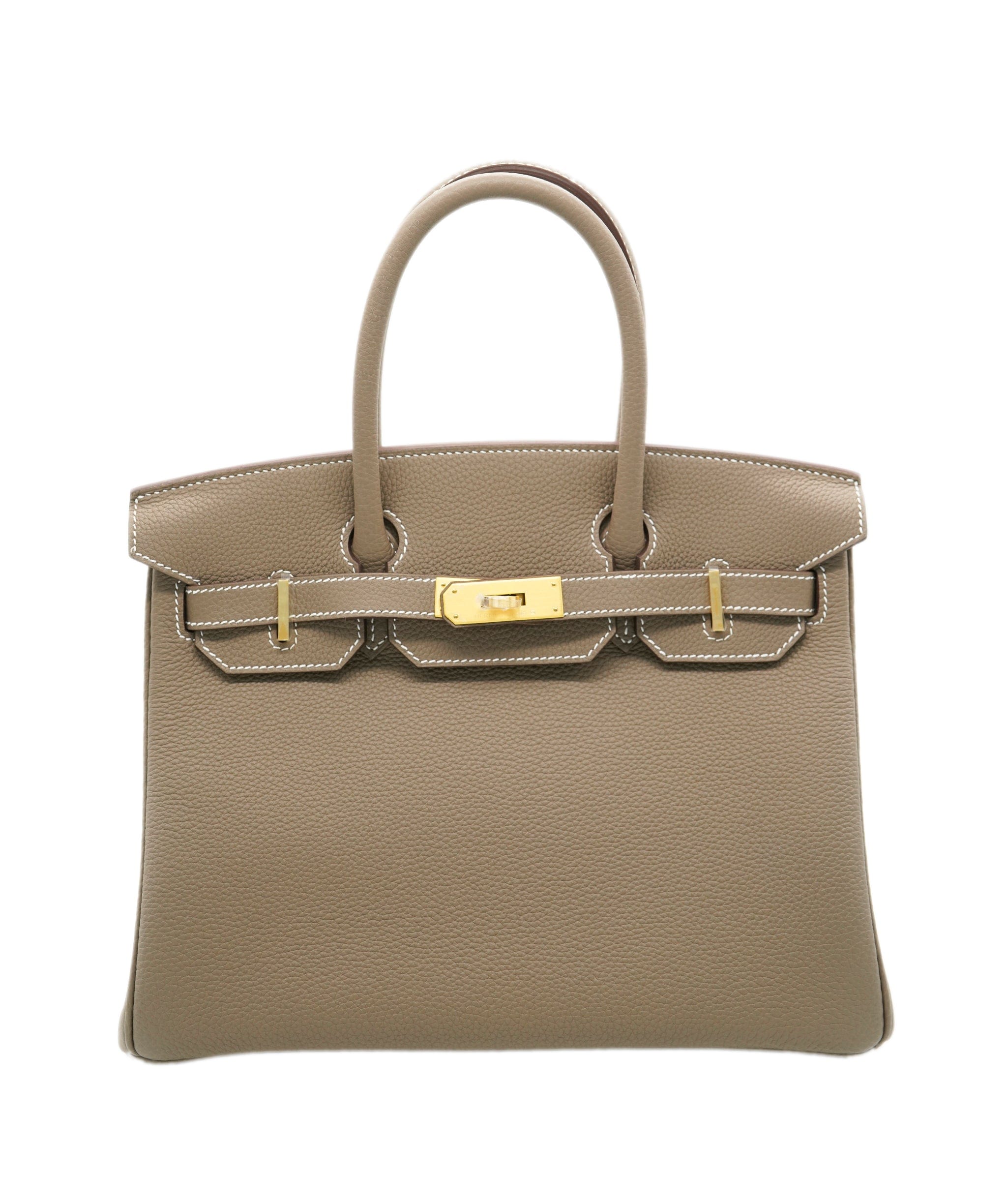 Hermès Hermes Birkin 30 Etoupe Togo With Palladium Hardware BNIB 2025  ALC2386