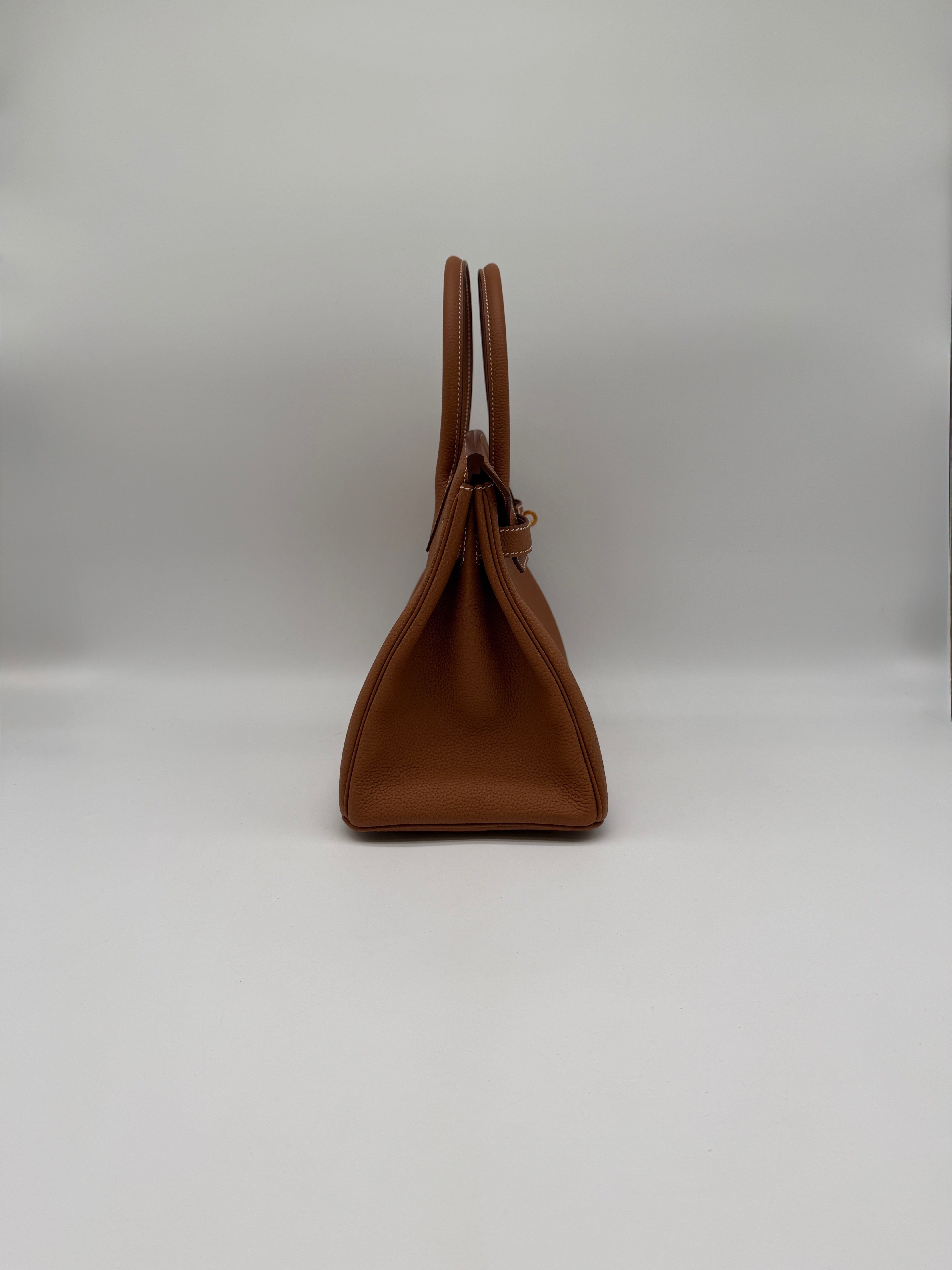 Hermès Hermès Birkin 30 Gold Togo Gold Hardware