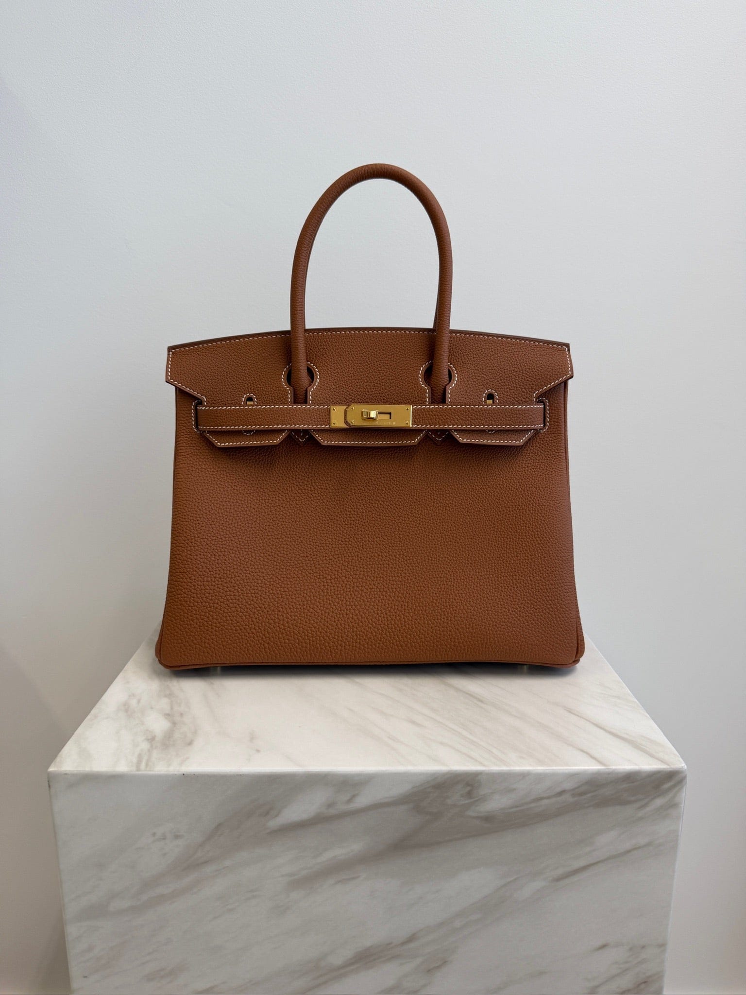 Hermès Hermès Birkin 30 Gold Togo Gold Hardware