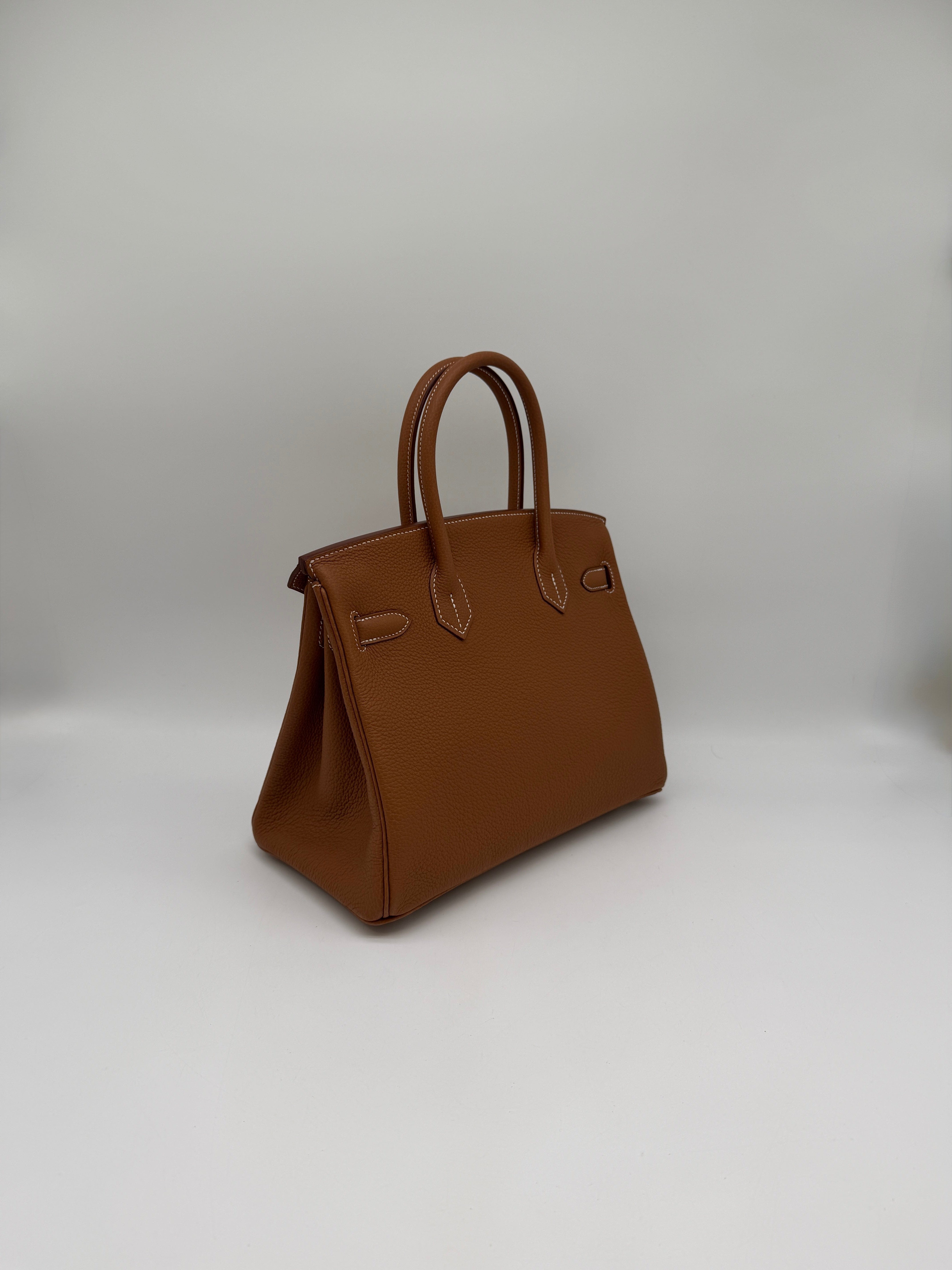 Hermès Hermès Birkin 30 Gold Togo Palladium Hardware