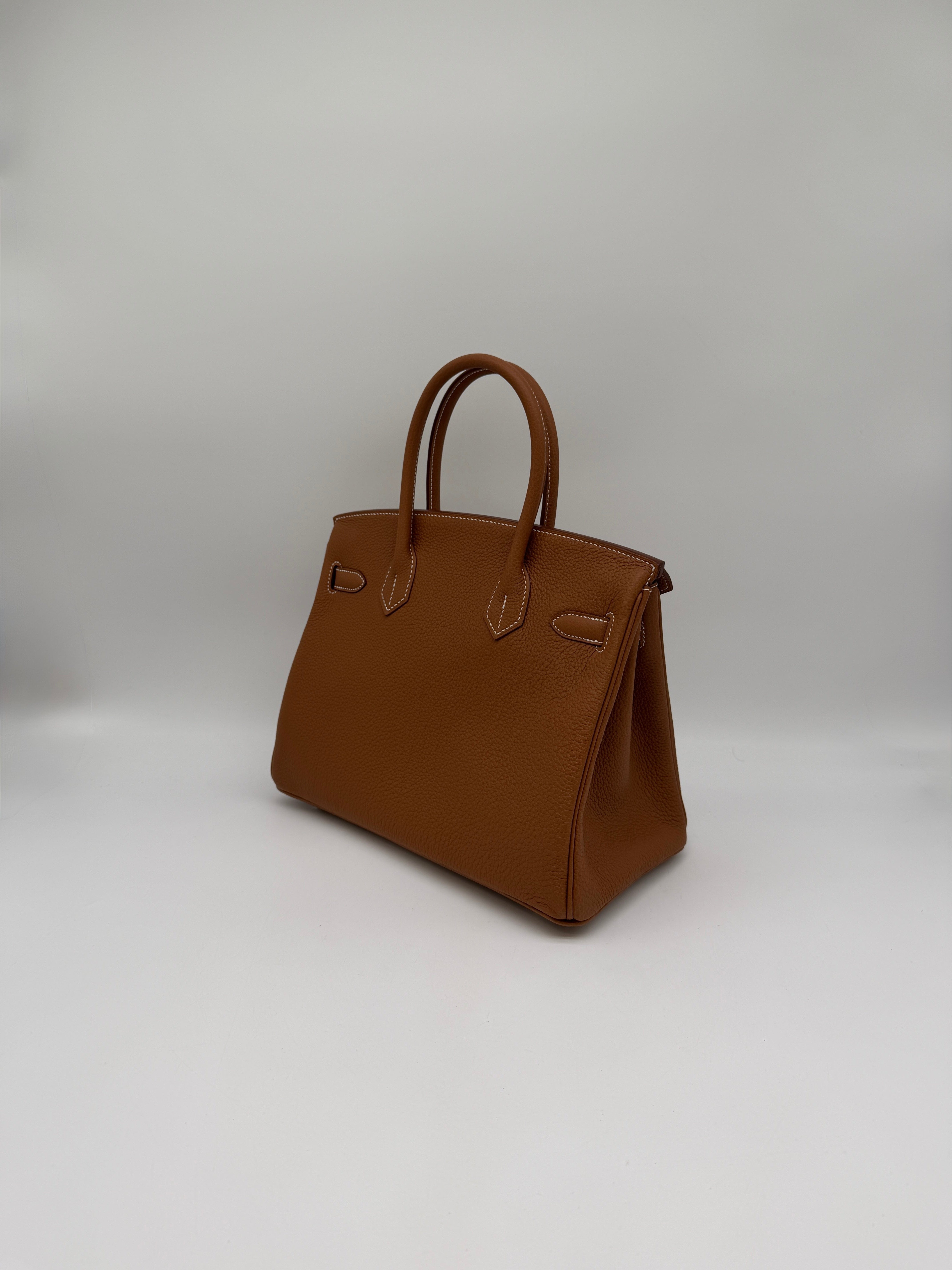 Hermès Hermès Birkin 30 Gold Togo Palladium Hardware