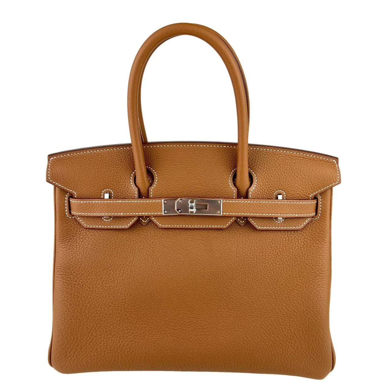 Hermès Hermes Birkin 30 Gold Togo PHW #W SKCB-109781