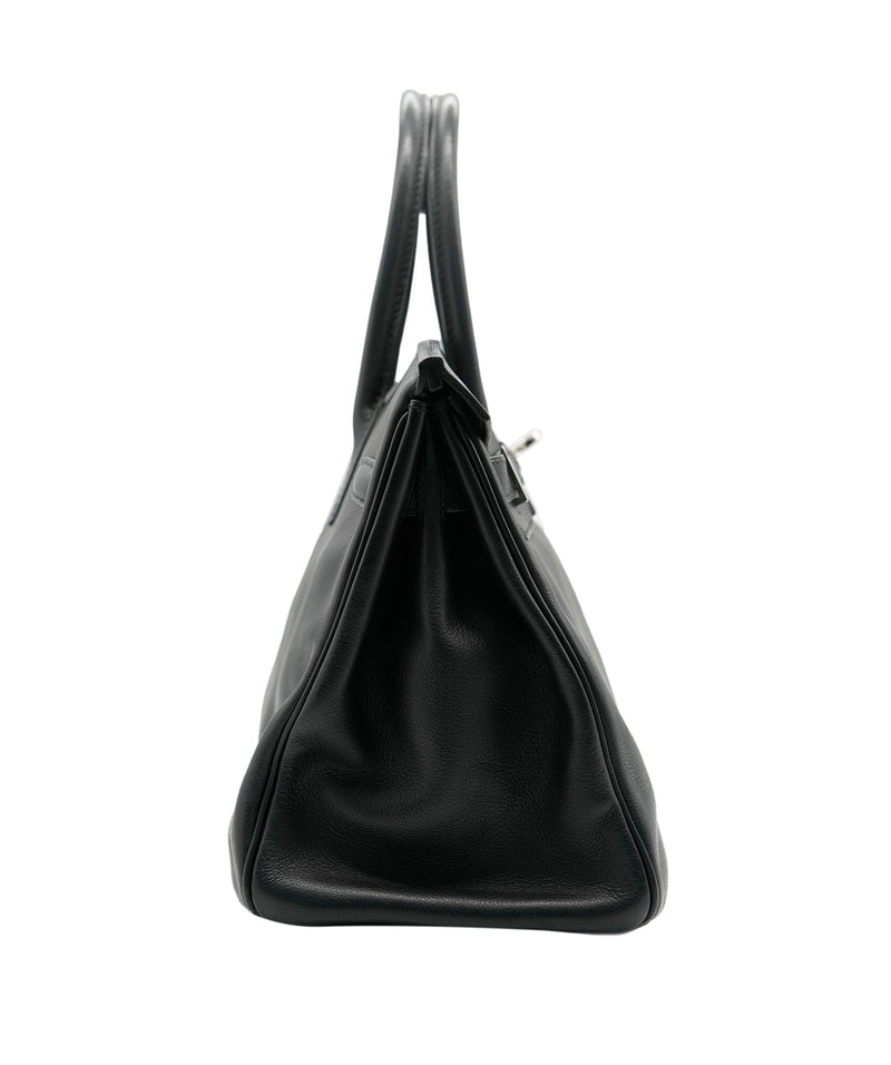 Hermes Colormatic Birkin 30 Black Swift Palladium Hardware-GE Part 1 –  Madison Avenue Couture