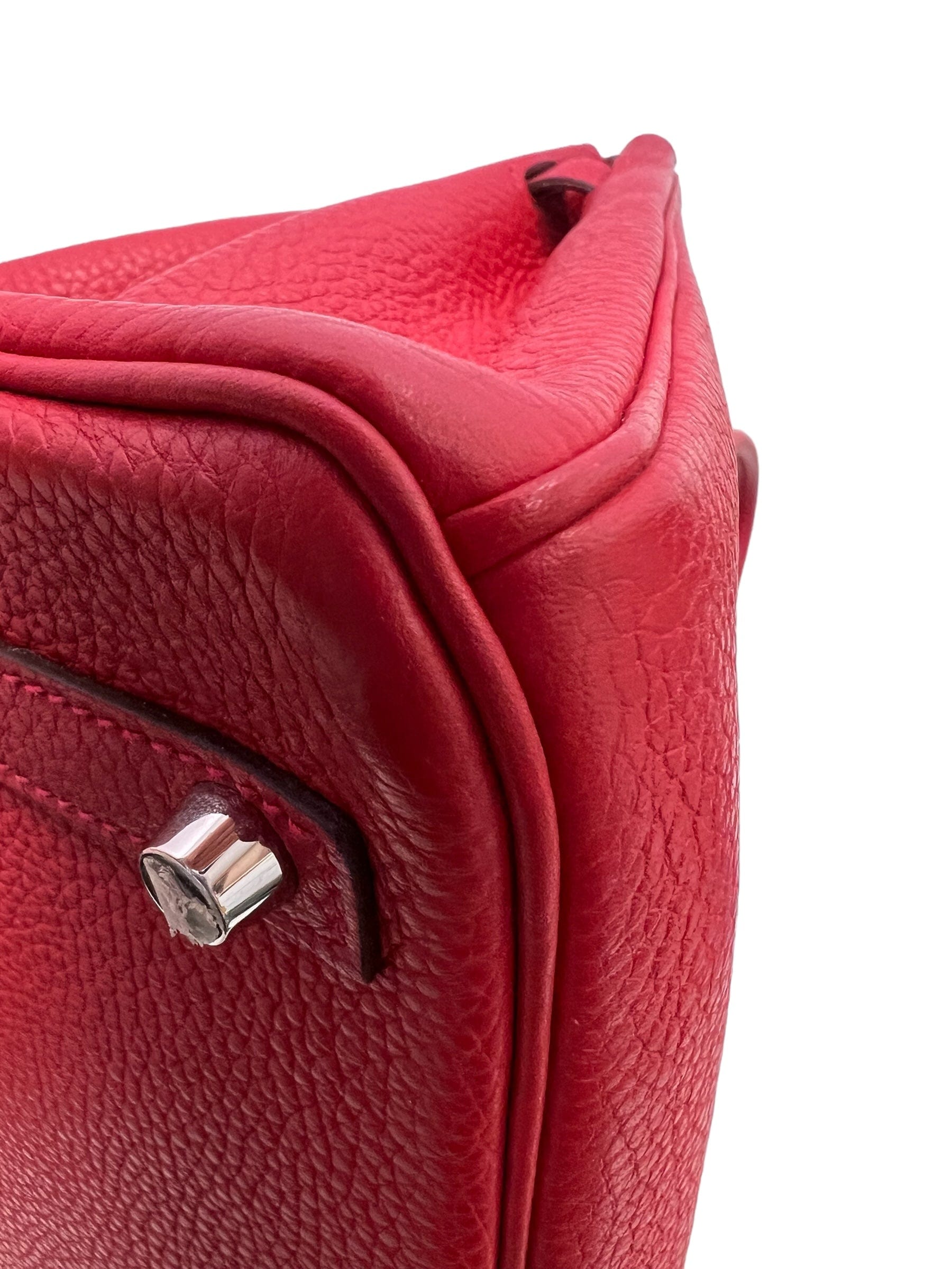 Hermès Hermès Birkin 30 Rouge Casaque Togo PHW #T SKC1708
