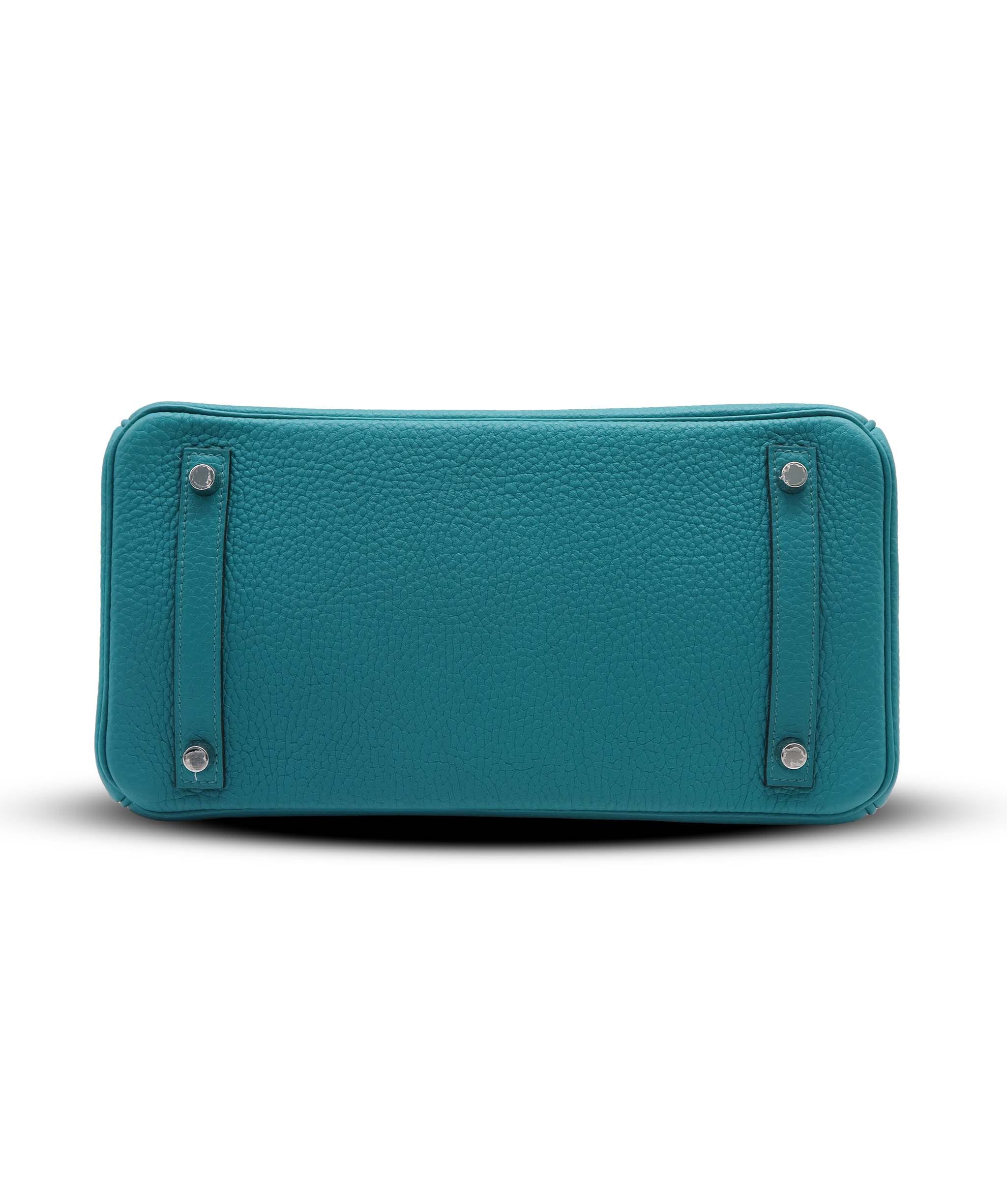 Hermès HERMES BIRKIN 30 VERT VERONE PHW AGC3771