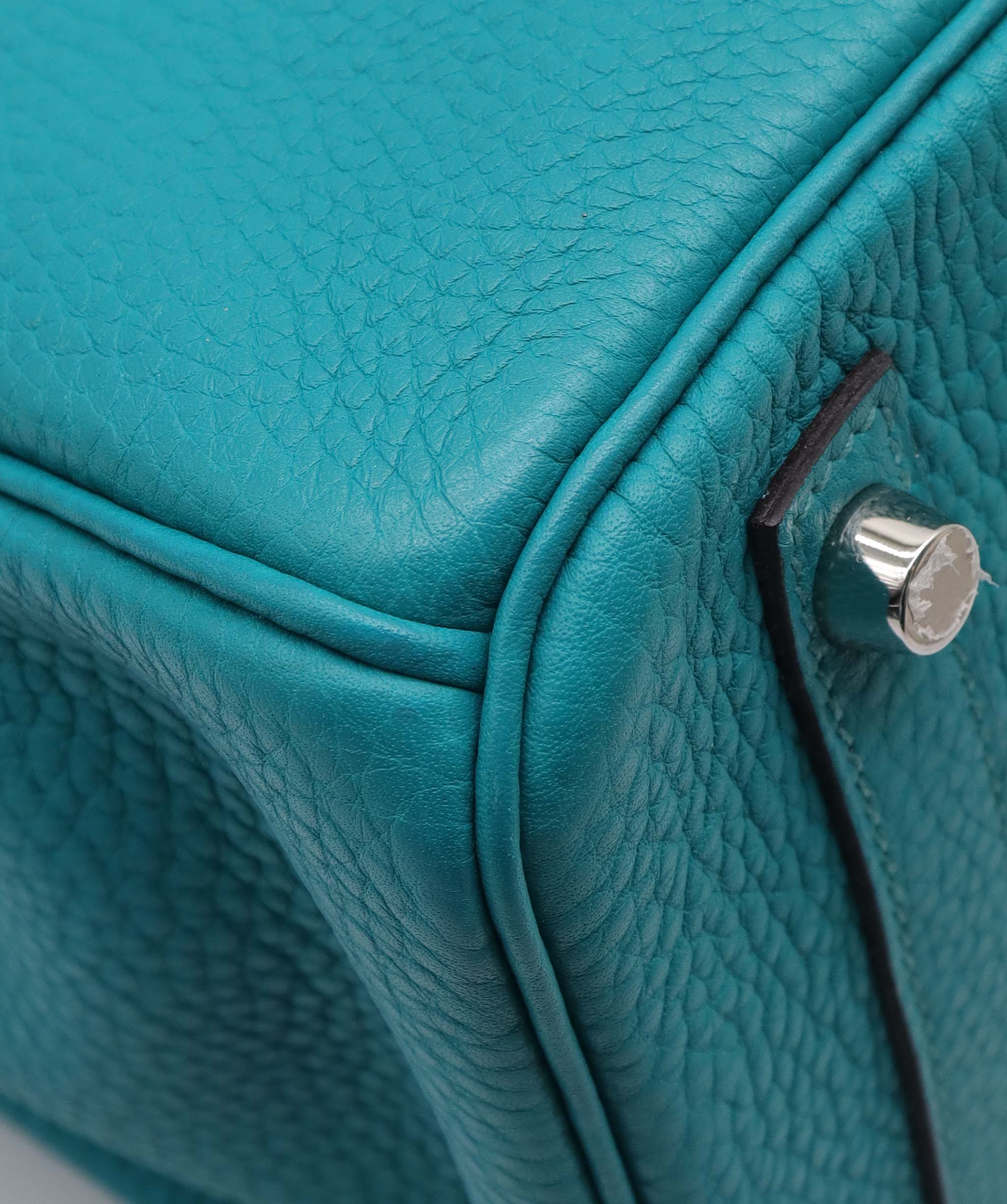 Hermès HERMES BIRKIN 30 VERT VERONE PHW AGC3771