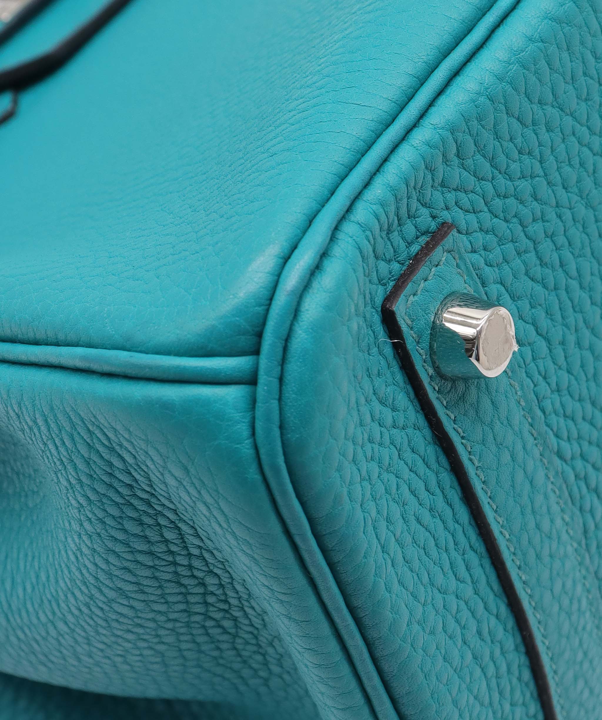 Hermès HERMES BIRKIN 30 VERT VERONE PHW AGC3771