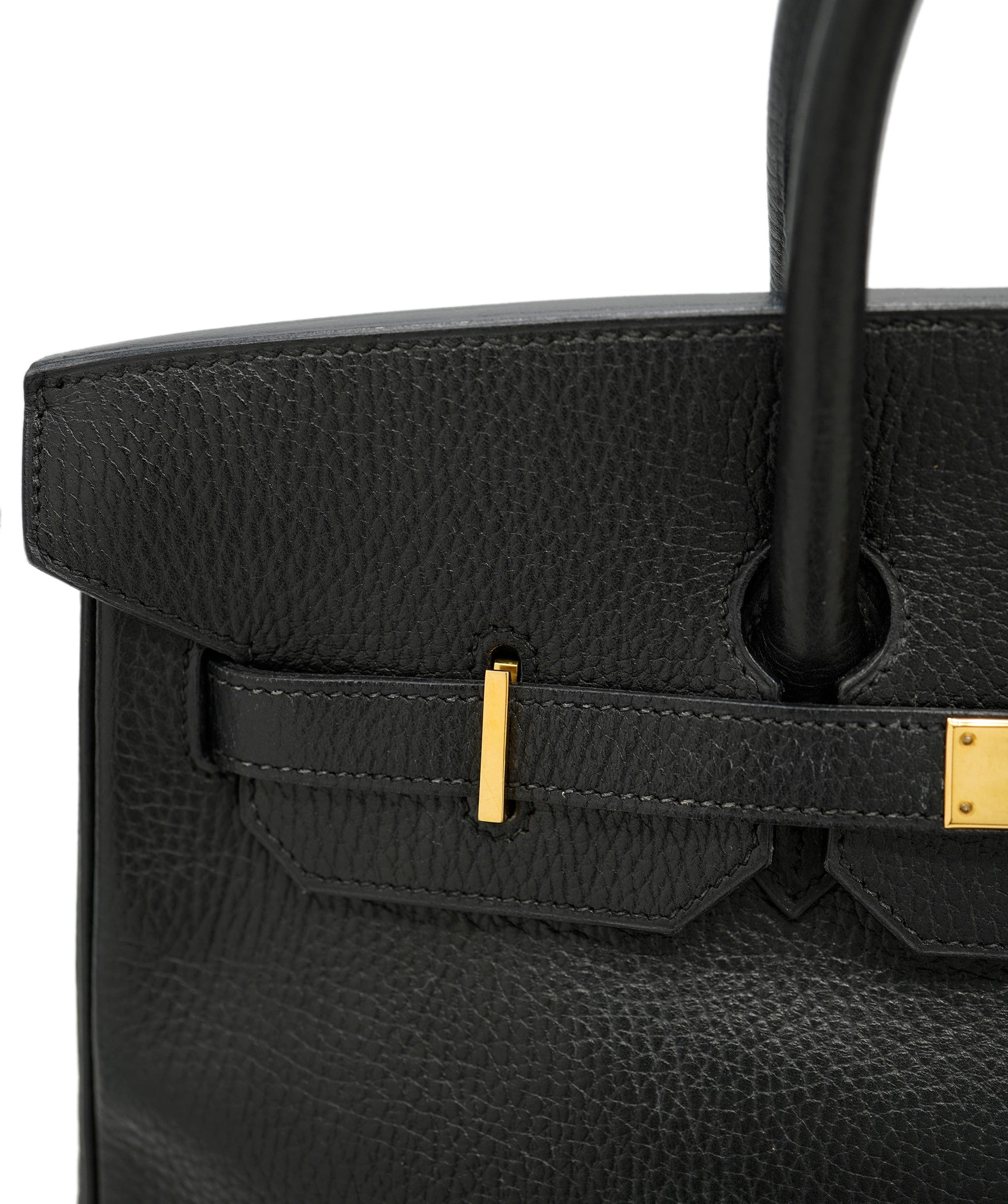 Hermès Hermes Birkin 35 Black Ardennes ASC1850