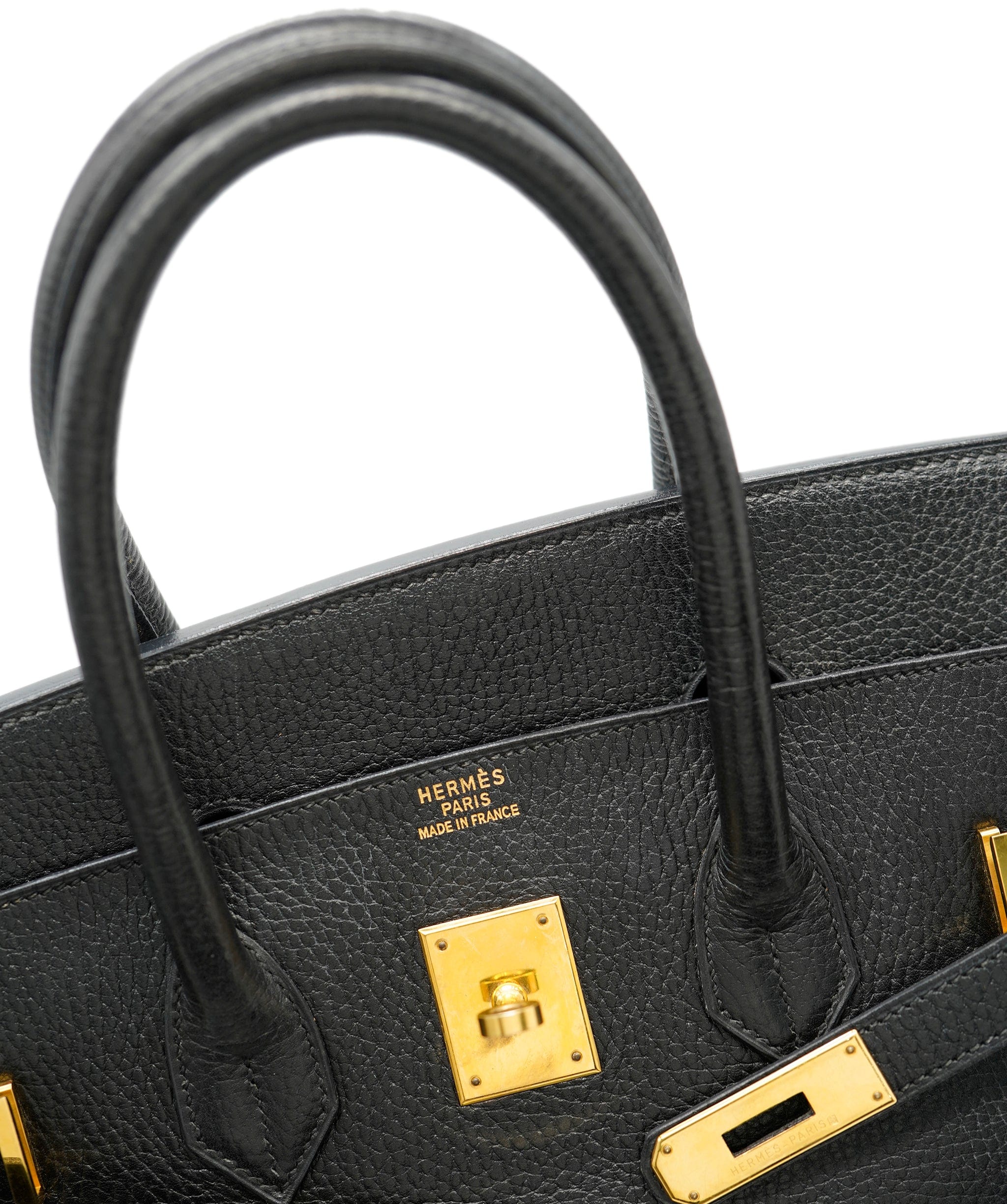 Hermès Hermes Birkin 35 Black Ardennes ASC1850