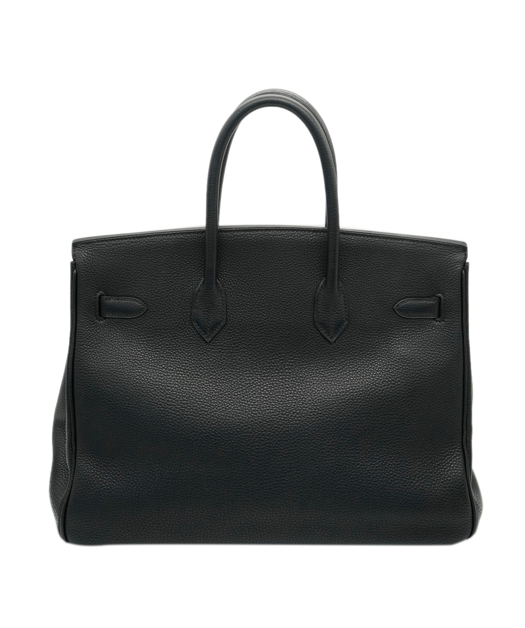 Hermès HERMES BIRKIN 35 BLACK TOGO HAND BAG □F 90247388 DBXS0648