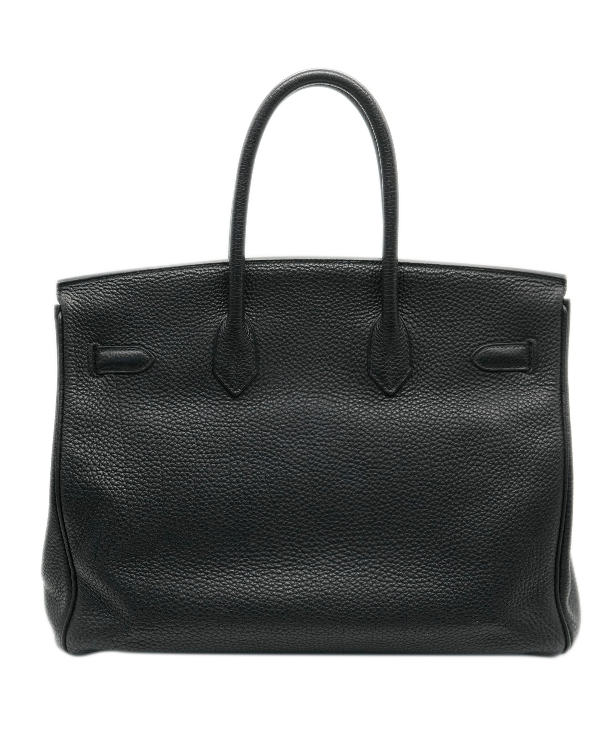 Hermès Hermès Birkin 35 Black Togo PHW #O ASL10541