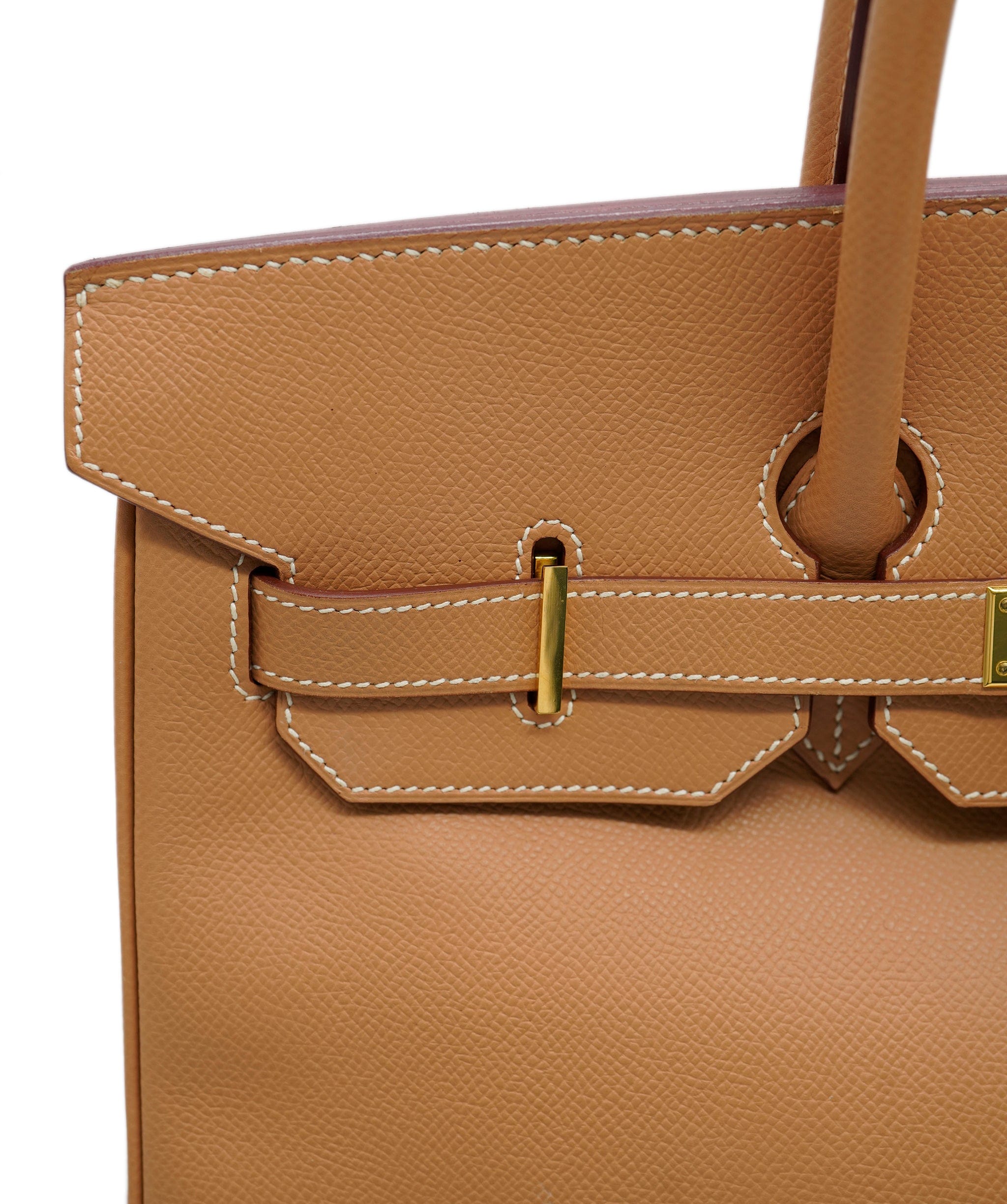 Hermès Hermes Birkin 35 Cushbel Epson natural C carved RJL1937