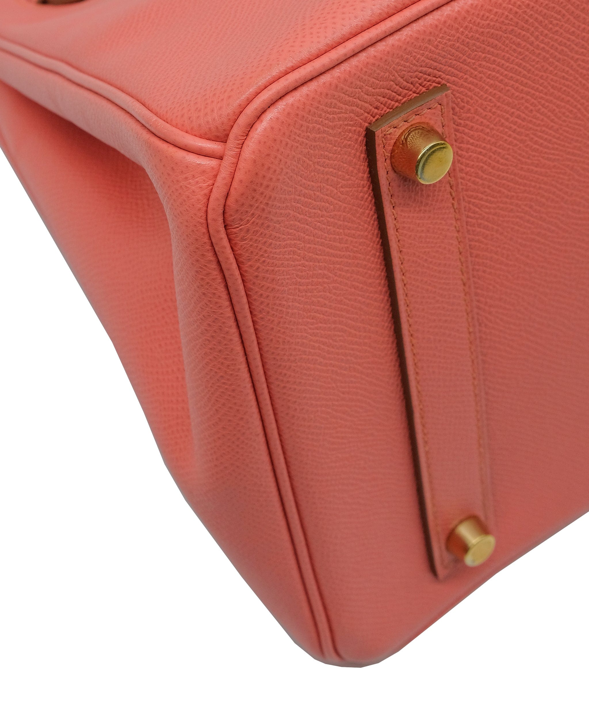 Hermès Hermes Birkin 35 Flamingo GHW w/ Padlock & Key / Clochette, Dust bag RJC3343