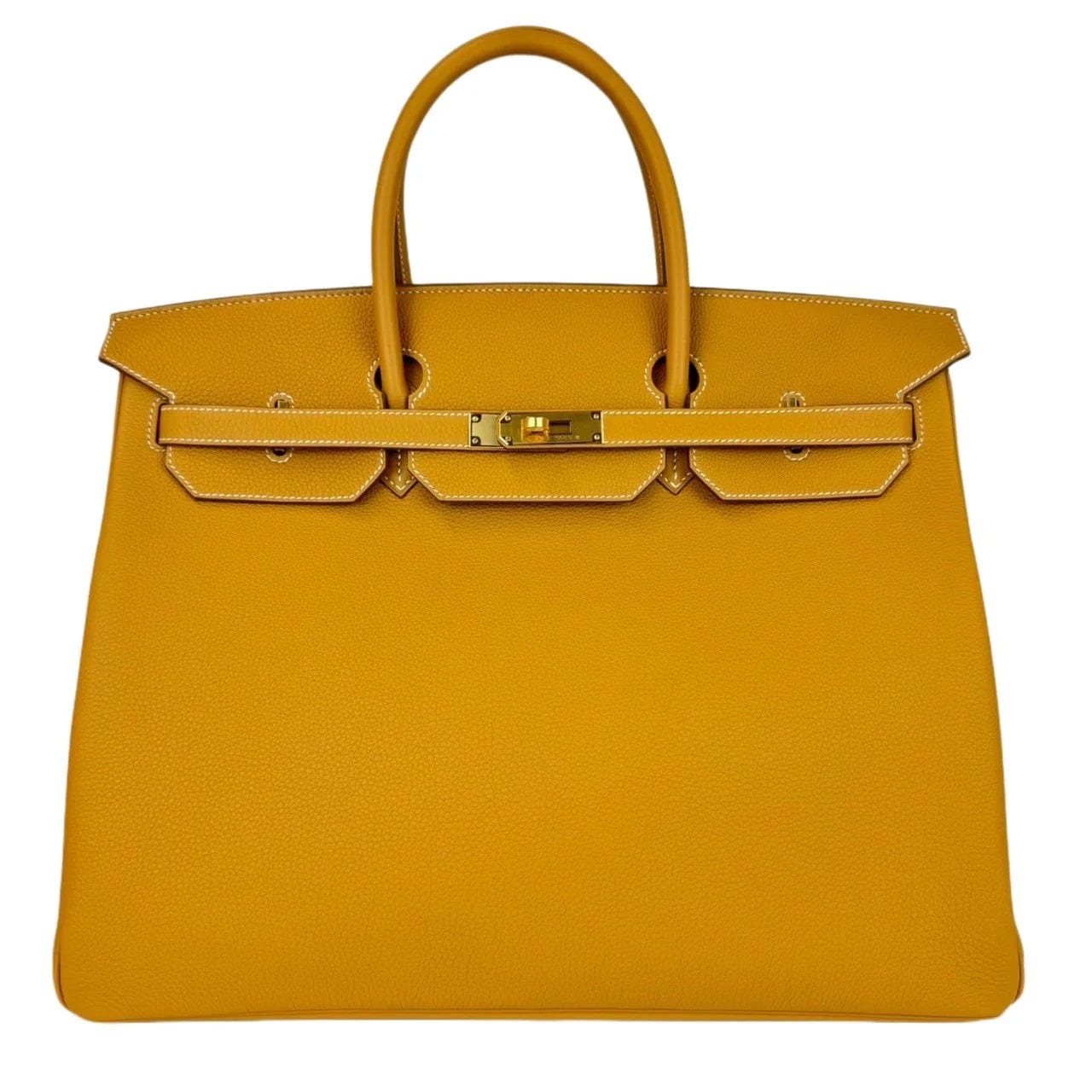 Hermès Hermes Birkin 40 Naturel Sable Togo GHW #B SKCB-100382