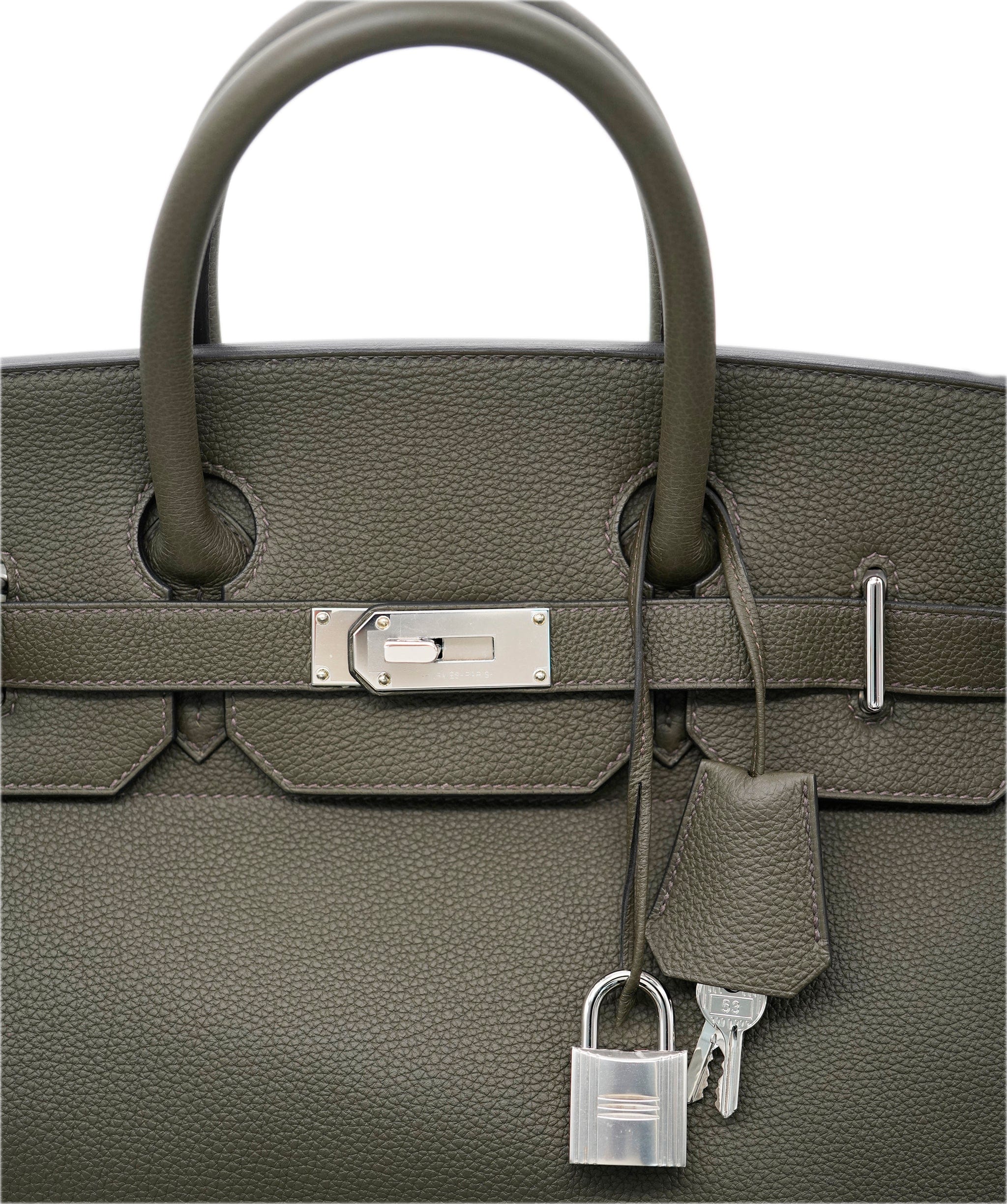 Hermès Hermès Birkin HAC 40 Vert De Gris PHW - AJC0837