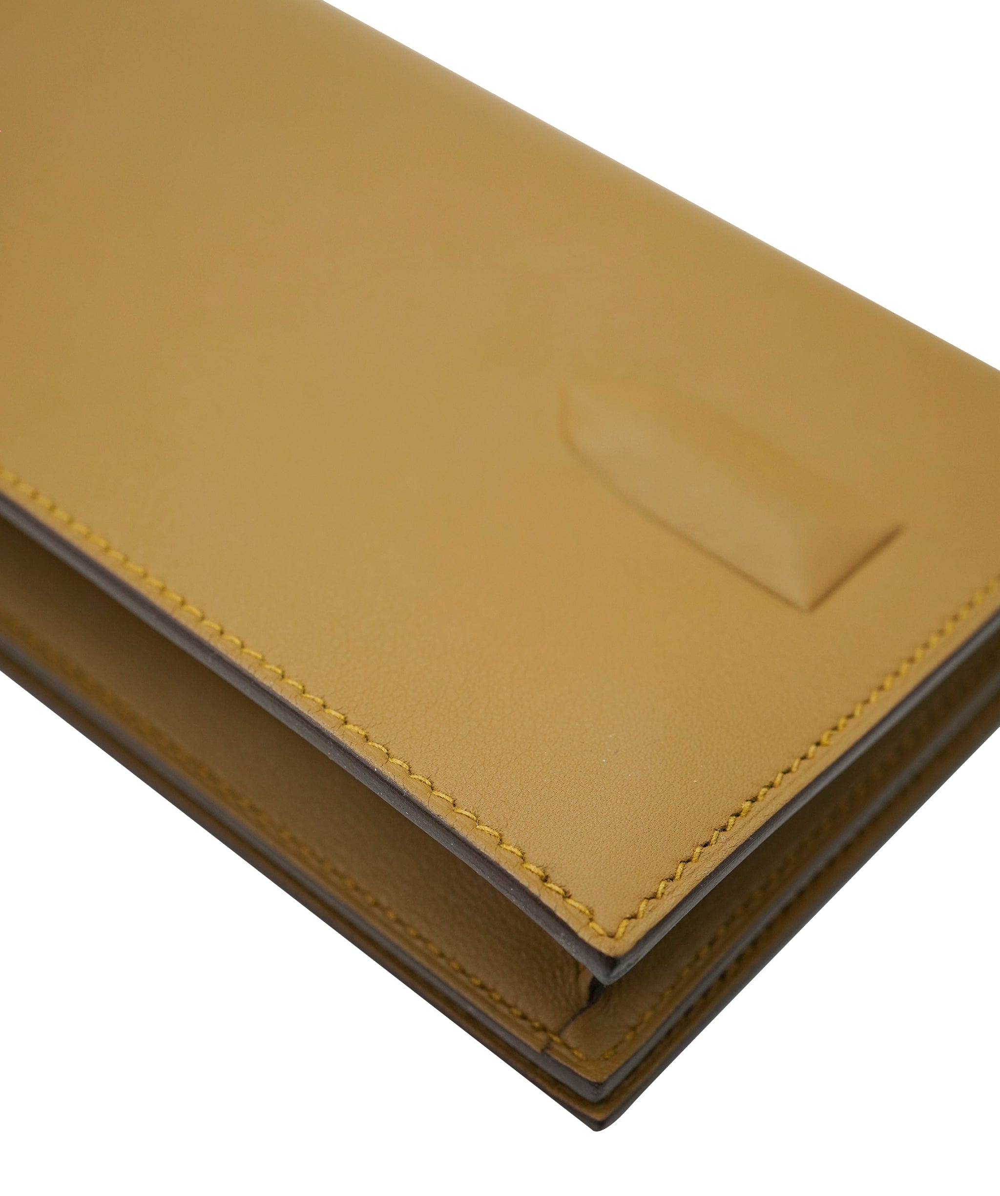 Hermès Hermes Birkin Shadow Pochette Bronze Pochette Broze D'ores ALC2400