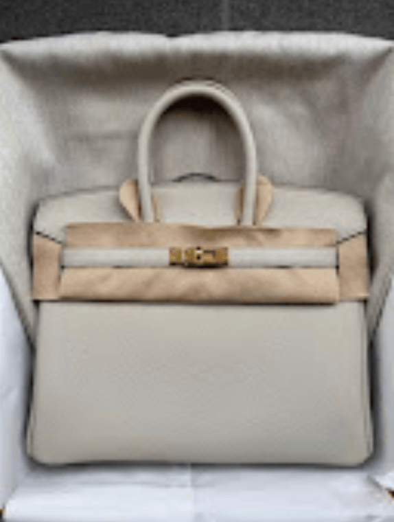 Hermès Hermes  Birkin25 Beton Ghw k Togo ALTC0595