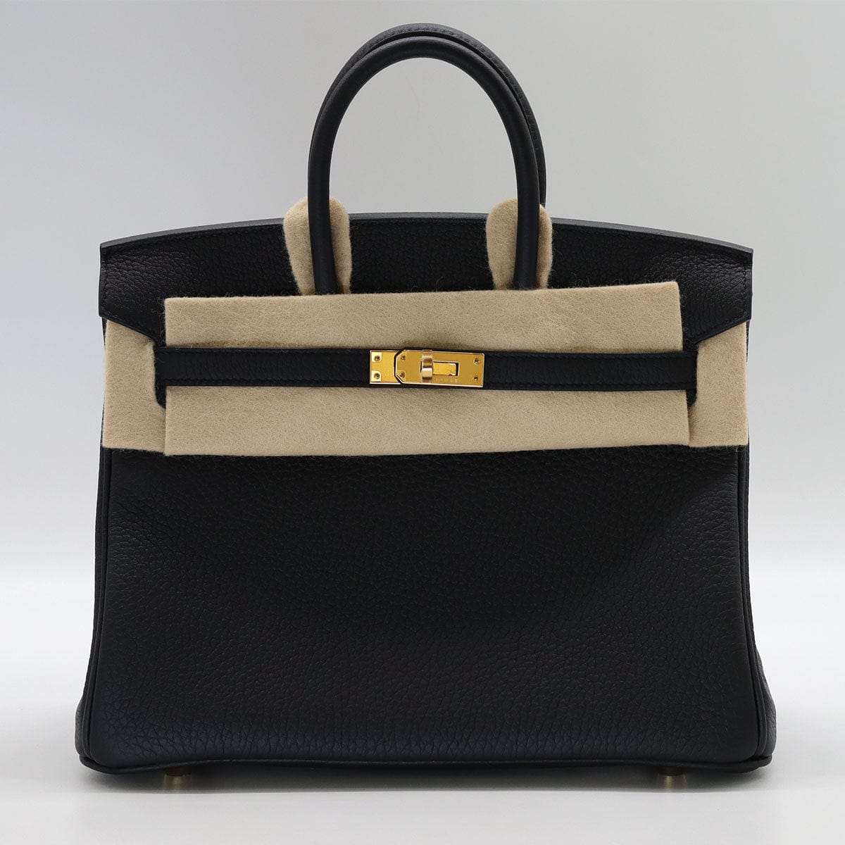 hermès HERMES Birkin25 Black Togo GHW K B-273493