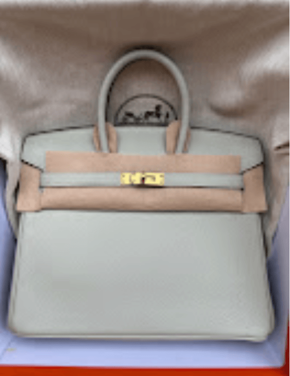 Hermès Hermes  Birkin25 Gris Neve Ghw B togo ALTC0592