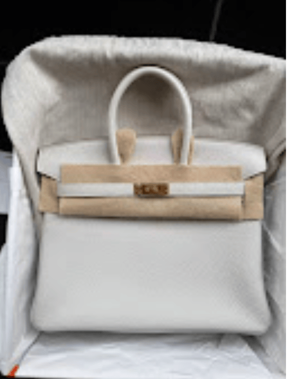 Hermès Hermes  Birkin25 Gris Pale Ghw B Togo ALTC0594