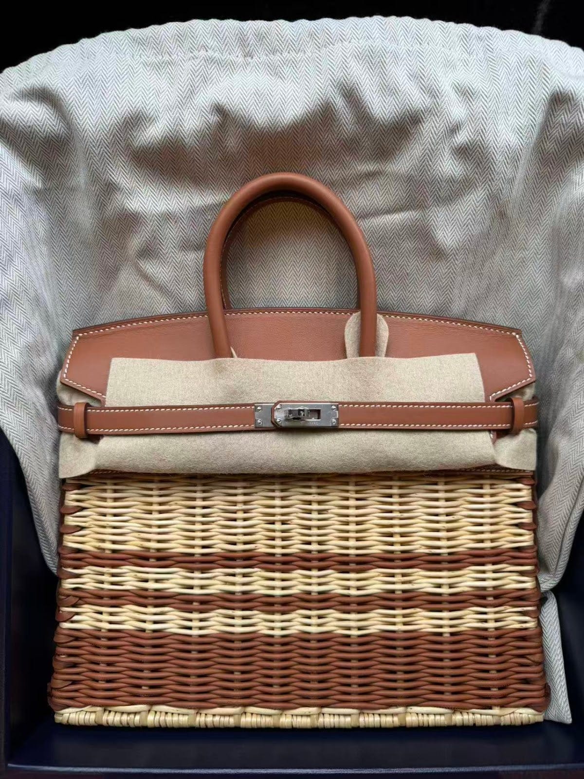 Hermès Hermes Birkin25 picnic gold phw b stamp（2025 ） ALTC0141