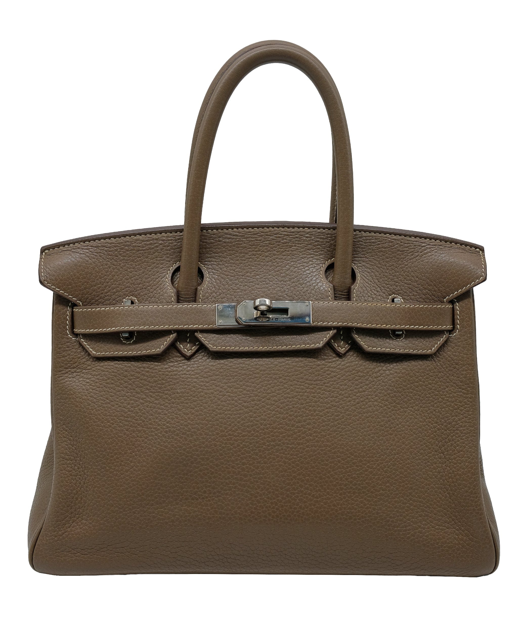 Hermès HERMES Birkin30 etoupe □Q ASL10316