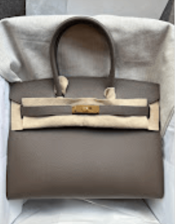 Hermès Hermes  Birkin30 Gris Etain GHW Y (2020) Epsom ALTC0611
