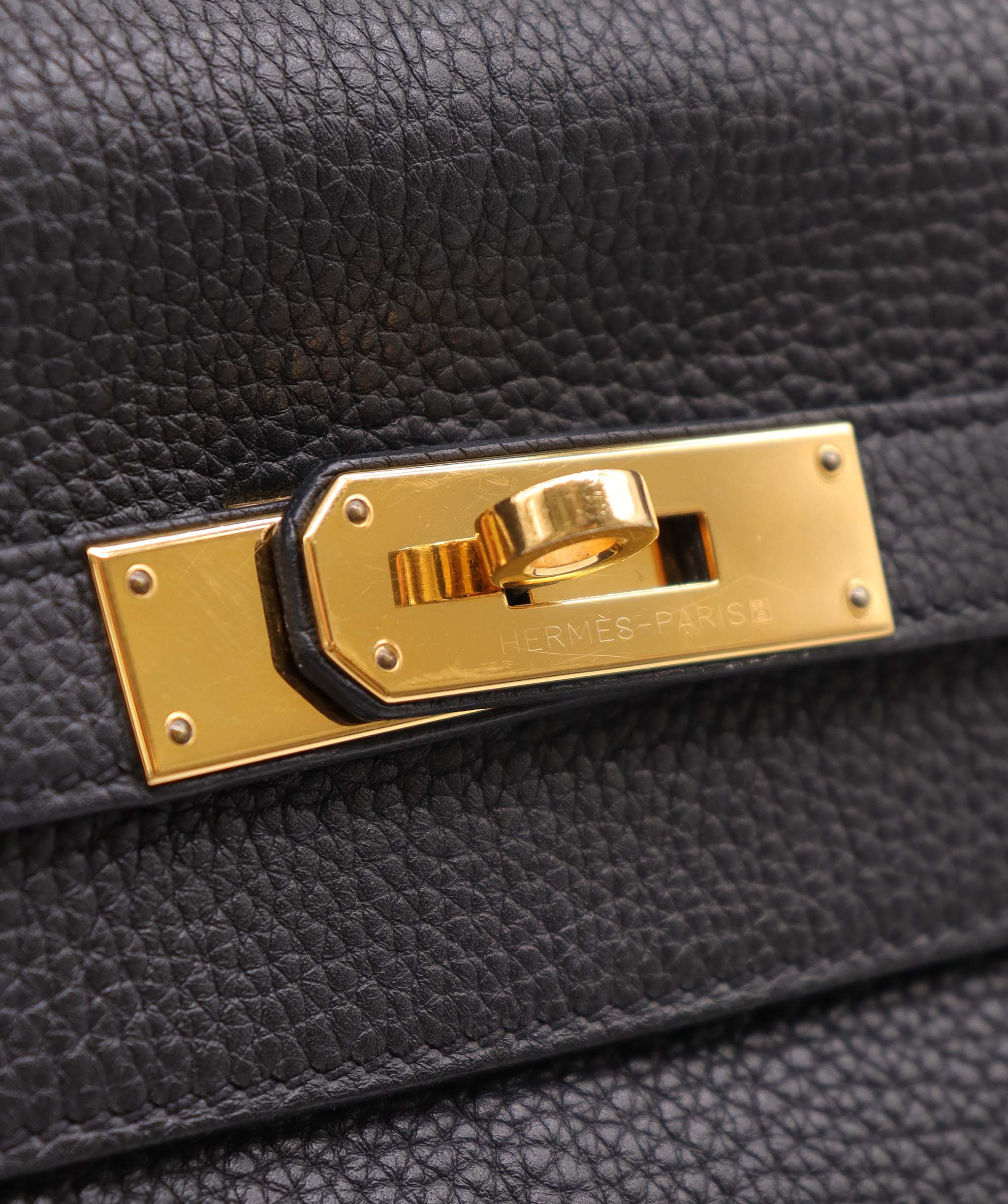 Hermès Hermes black Kelly 32 Bag AGC3004