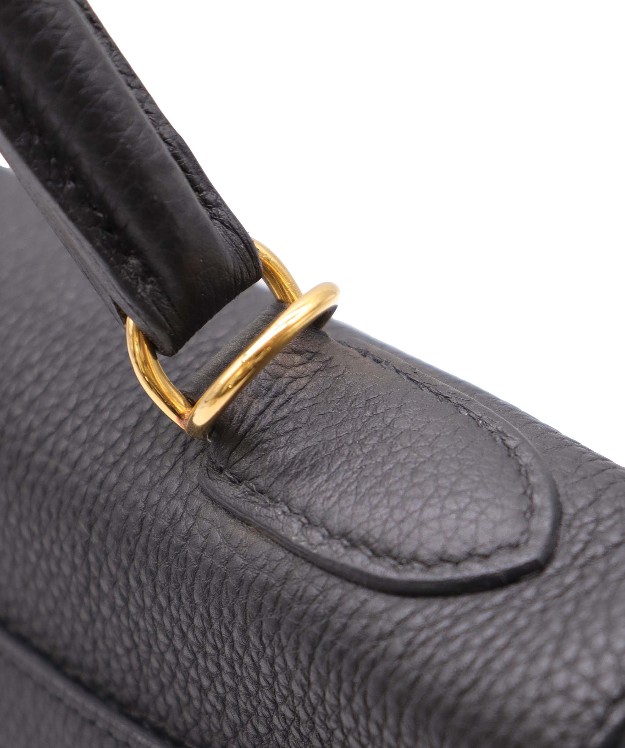 Hermès Hermes black Kelly 32 Bag AGC3004