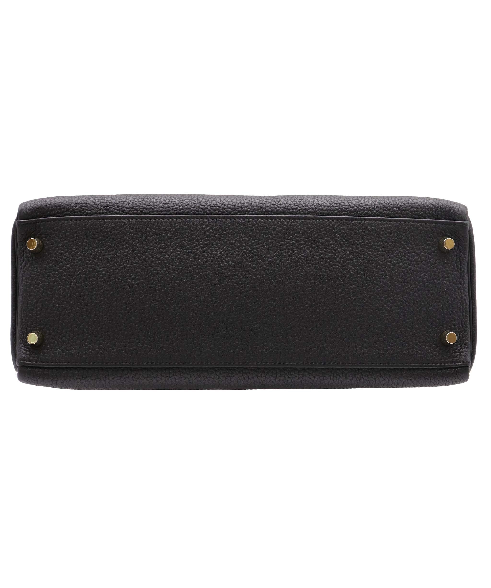 Hermès Hermes black Kelly 32 Bag AGC3004