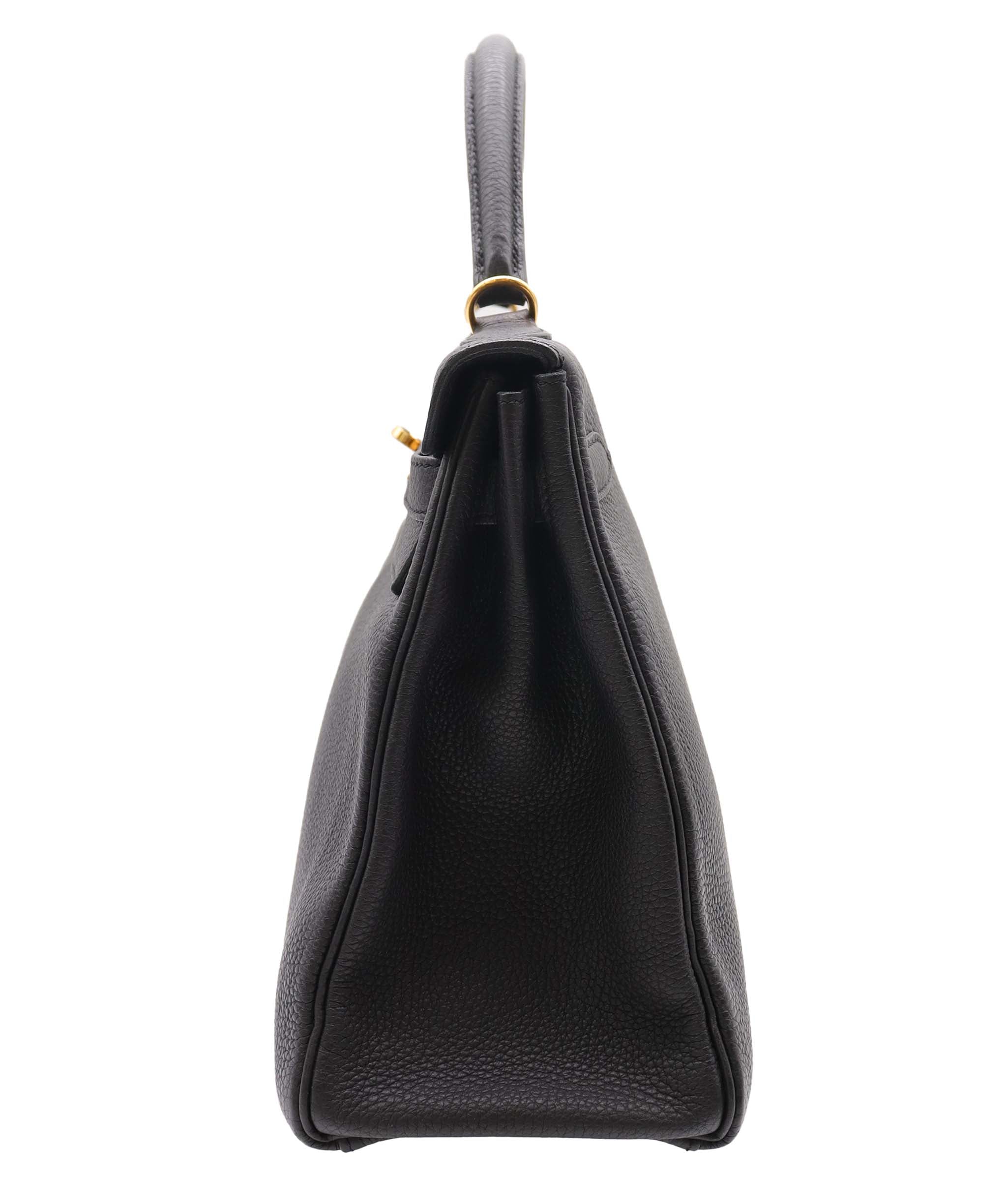 Hermès Hermes black Kelly 32 Bag AGC3004