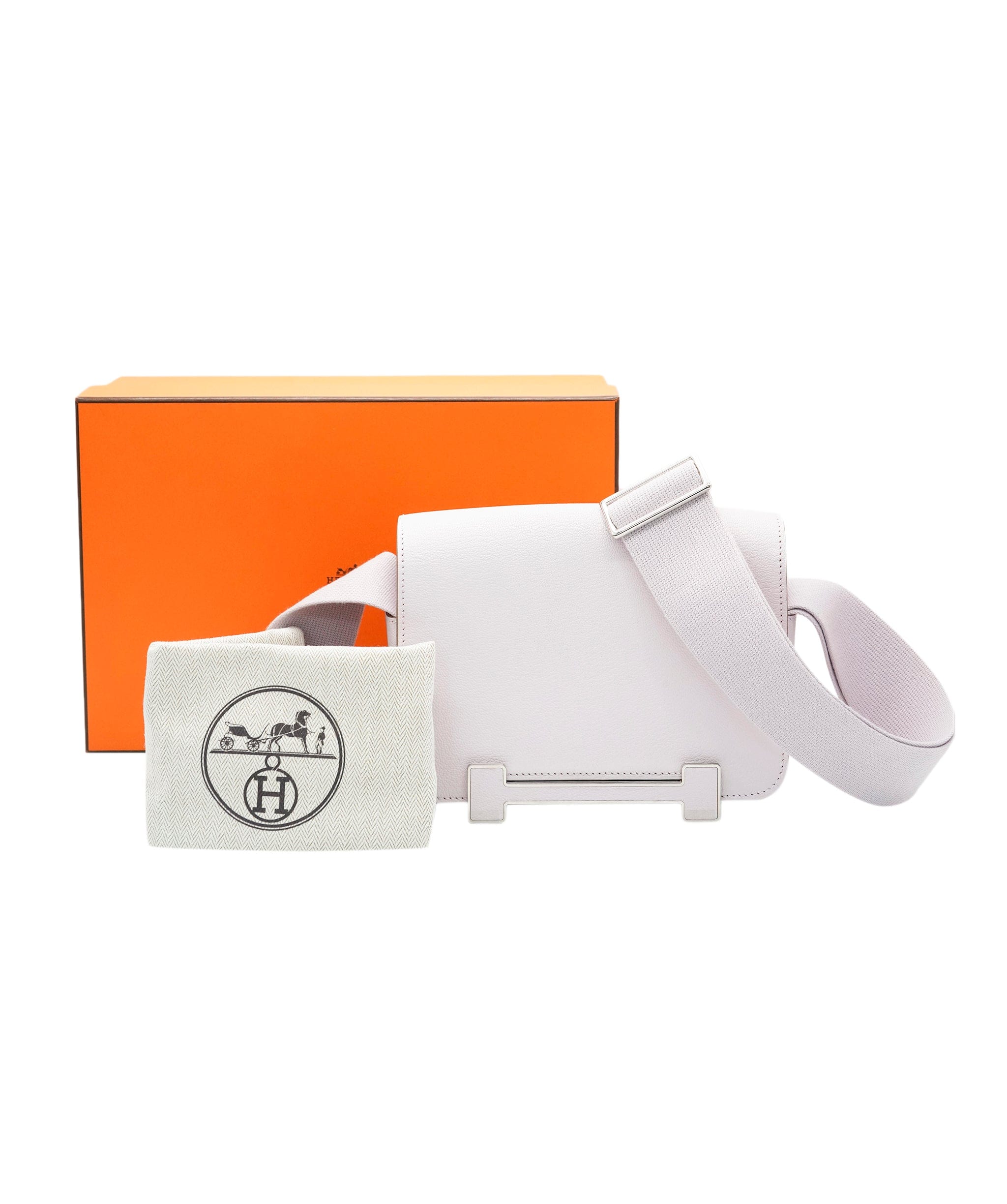 Hermès Hermes brand new geta Mauve Pale  AVC2142