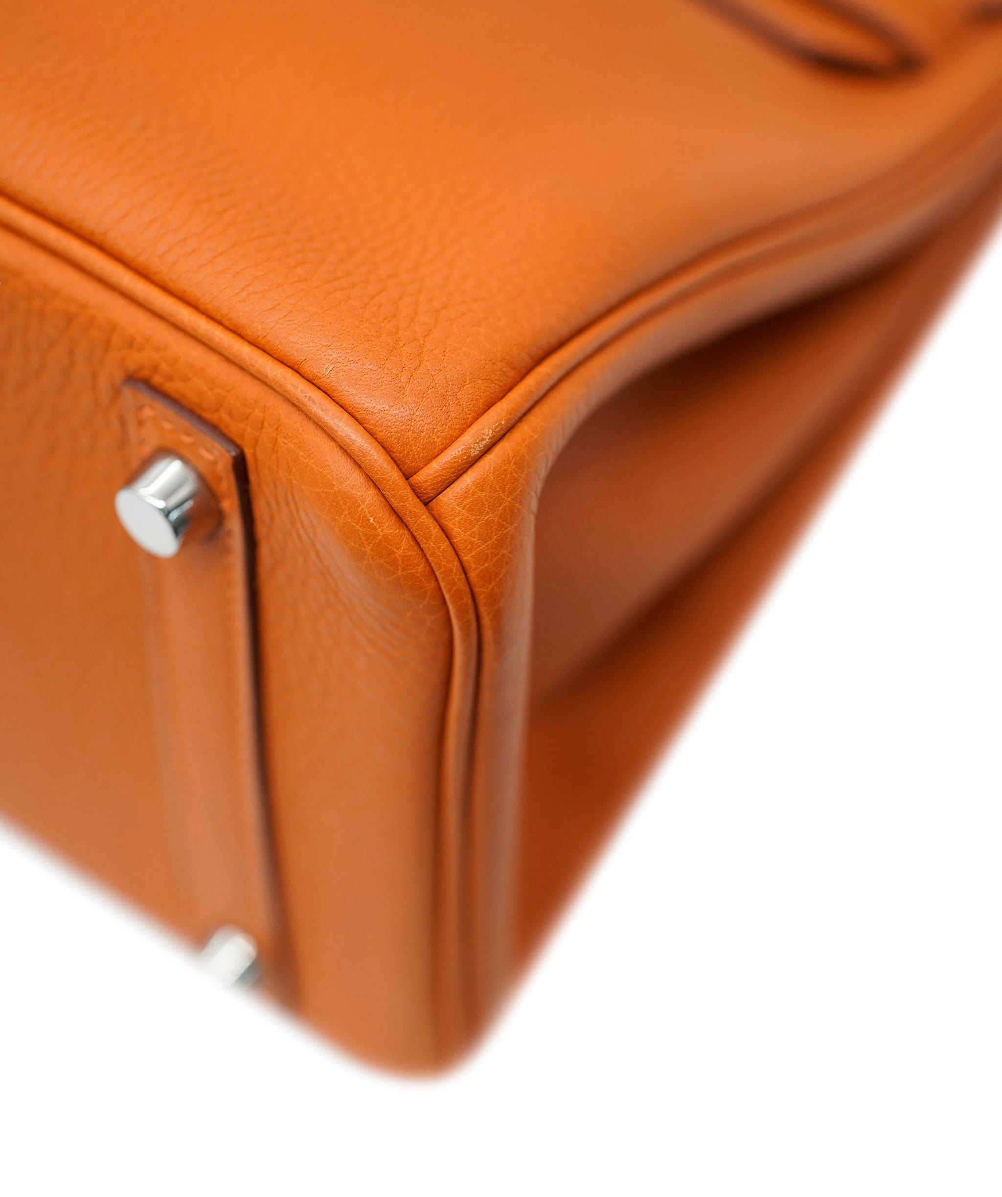 Hermès Hermes Clemence Birkin 30 Feu with PHW ALC1907