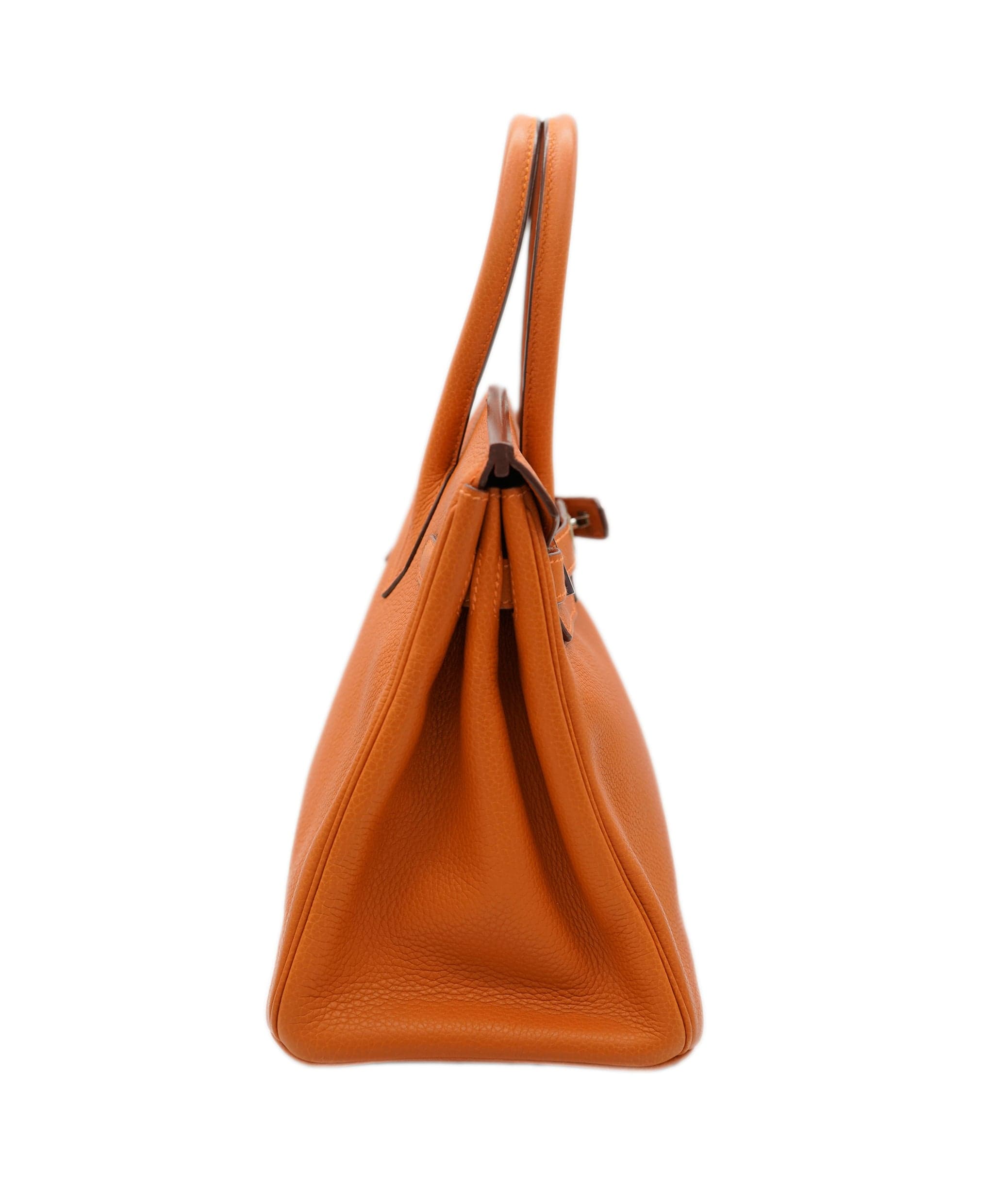 Hermès Hermes Clemence Birkin 30 Feu with PHW ALC1907