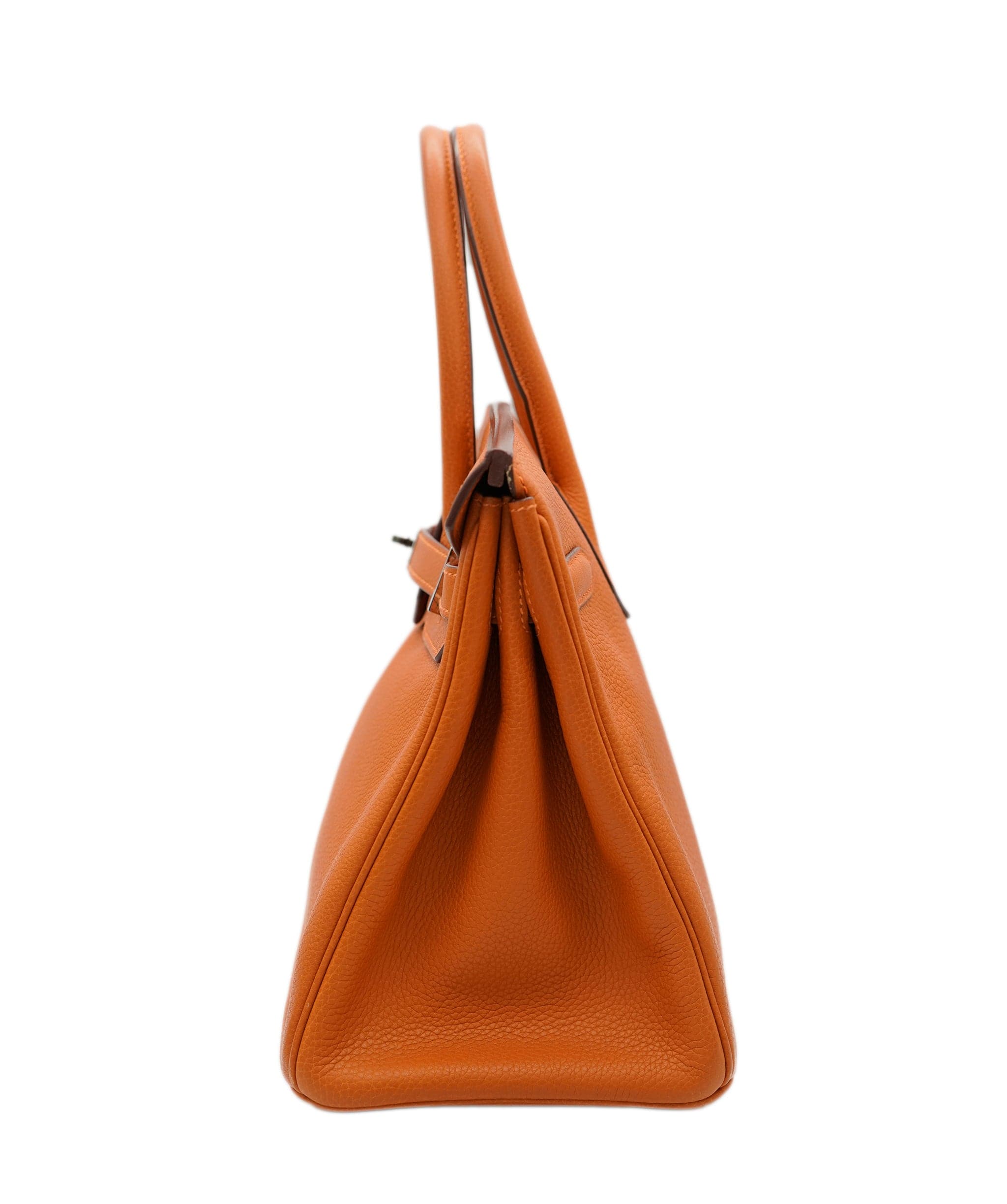 Hermès Hermes Clemence Birkin 30 Feu with PHW ALC1907