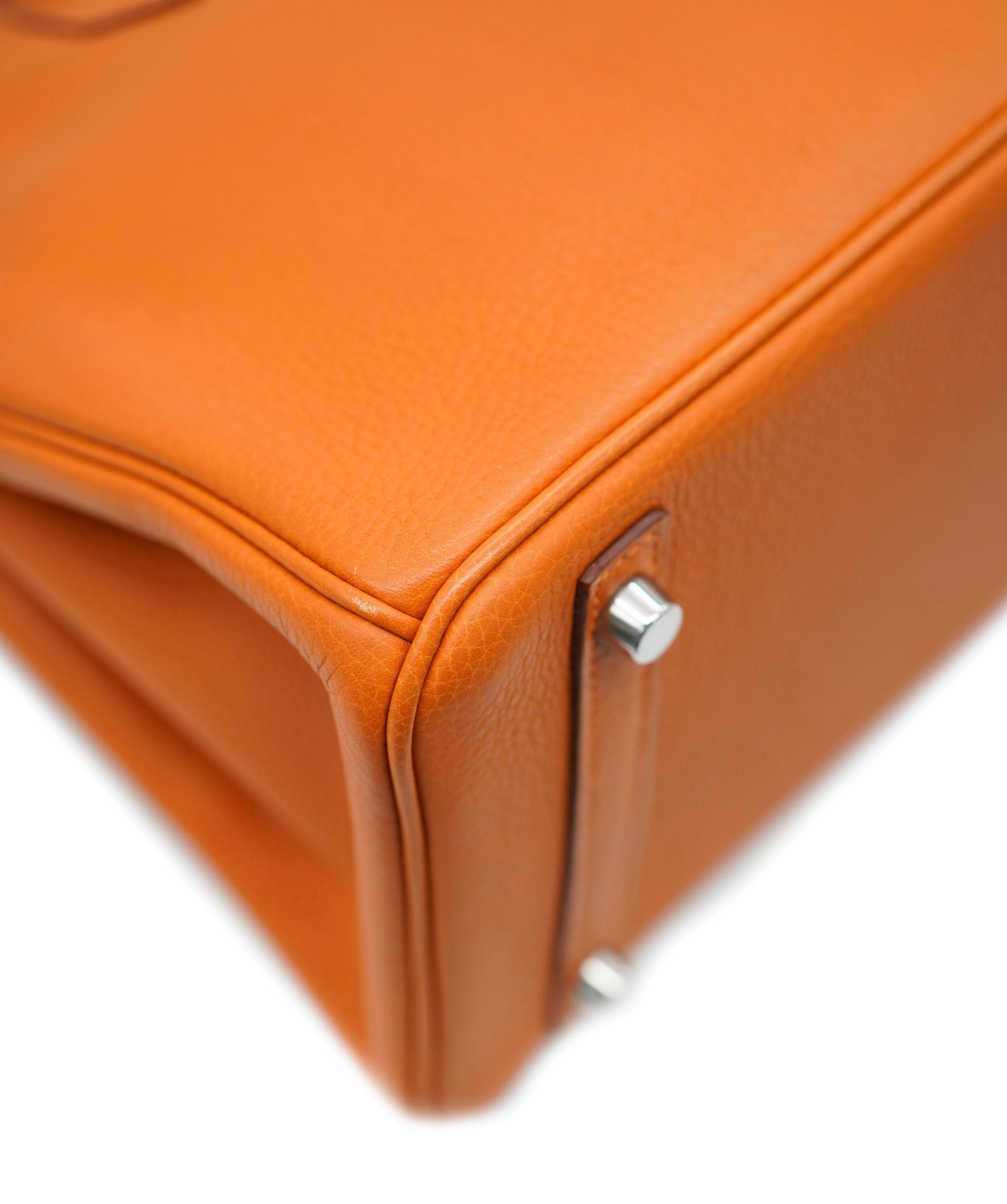 Hermès Hermes Clemence Birkin 30 Feu with PHW ALC1907